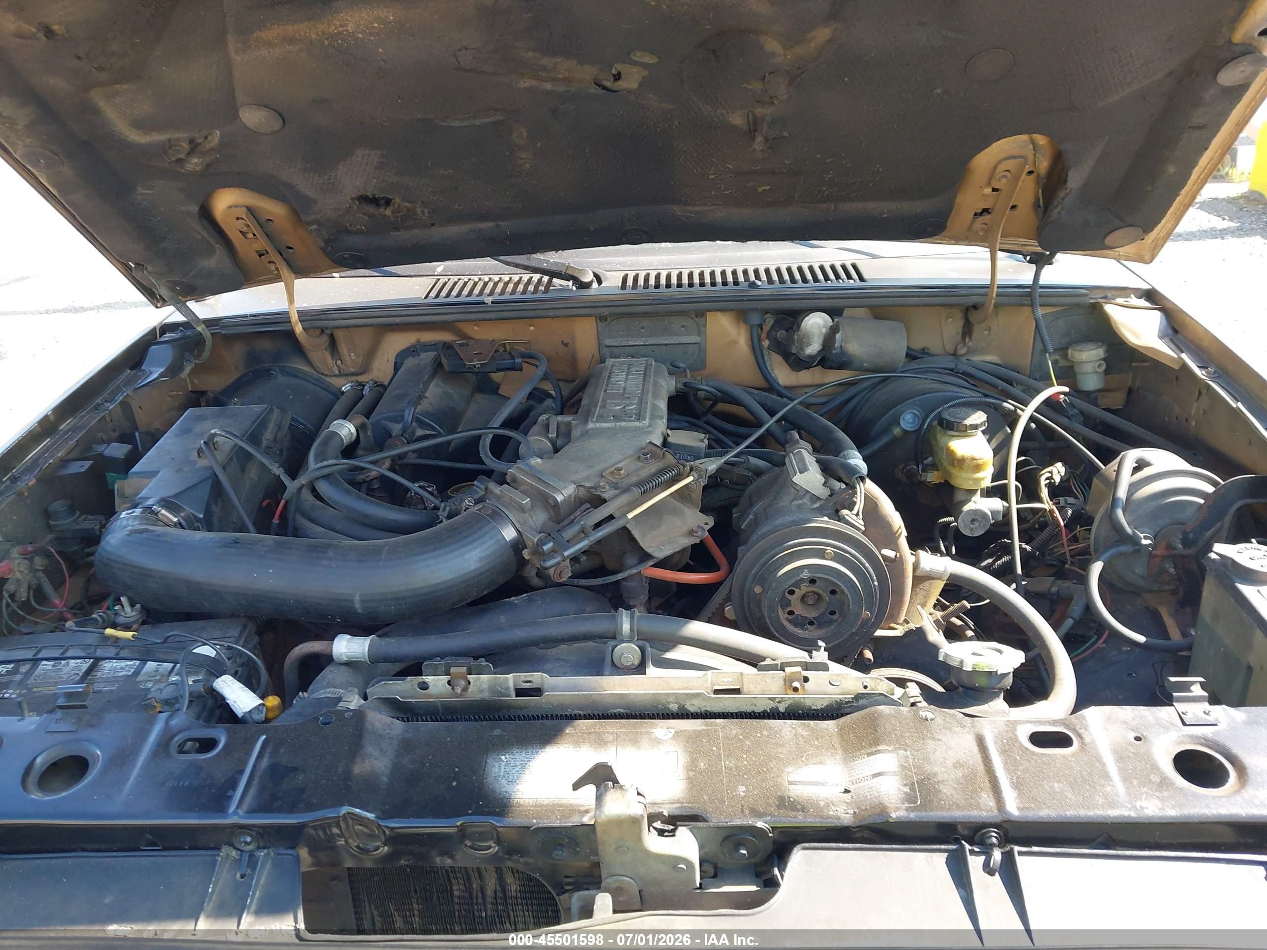 1987 Ford Ranger Super Cab Черный vin: 1FTCR15T7HPB14348