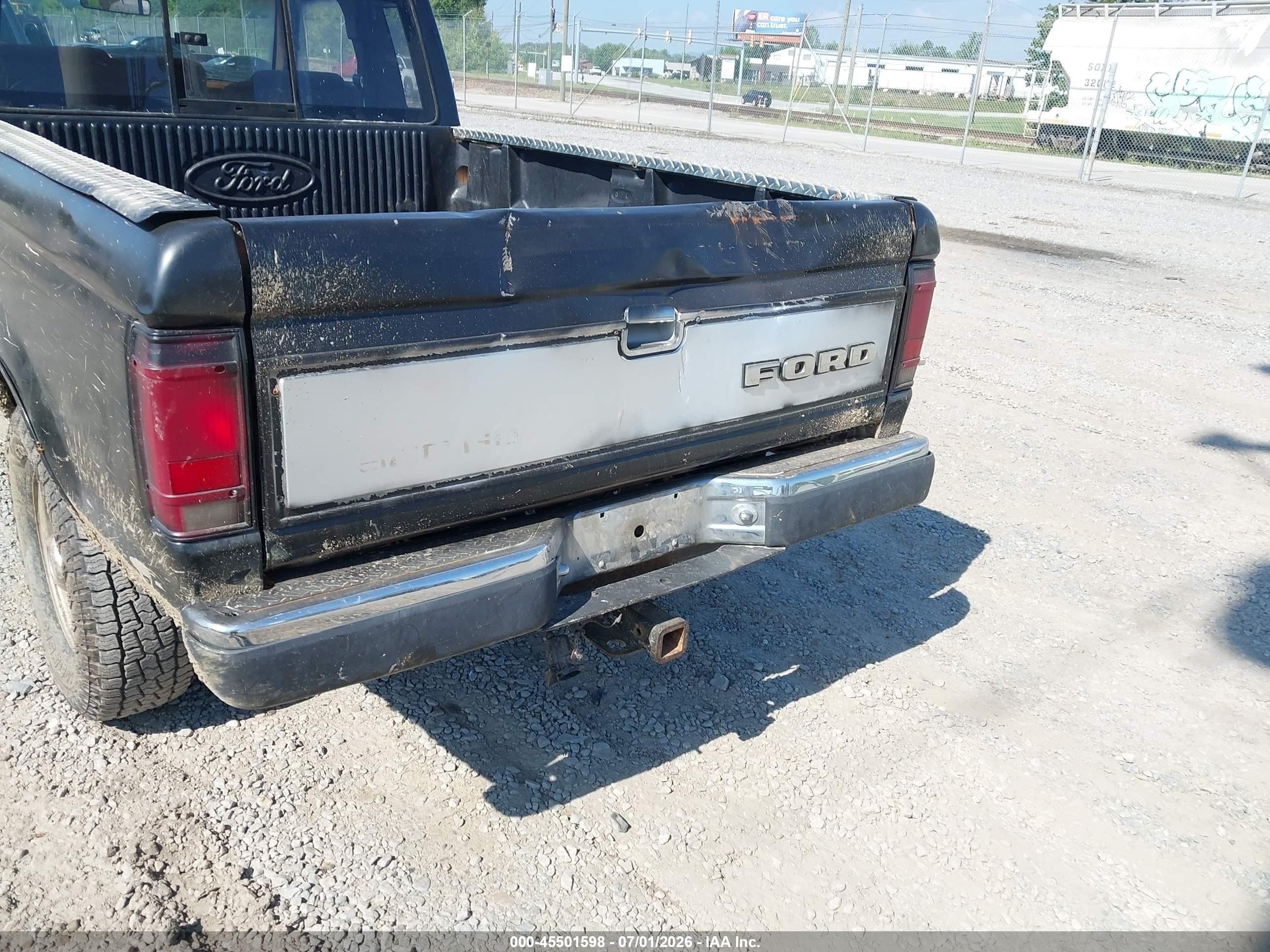 1987 Ford Ranger Super Cab Черный vin: 1FTCR15T7HPB14348