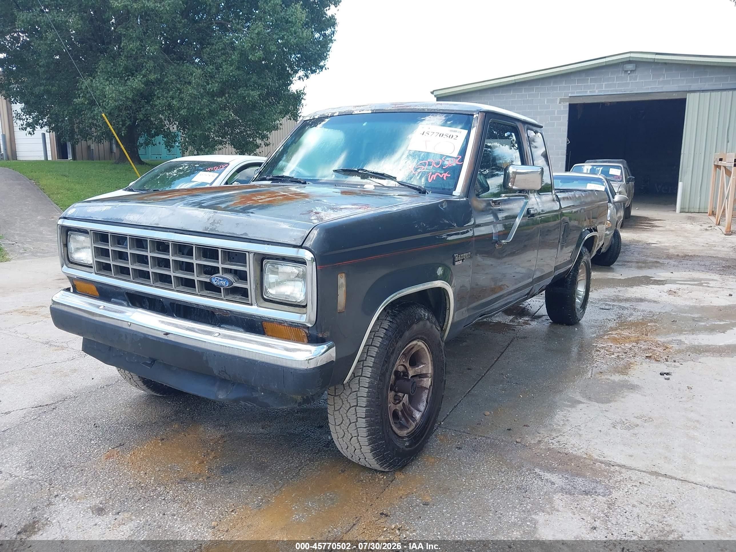 1988 Ford Ranger Super Cab Gray vin: 1FTCR15TXJPA74045