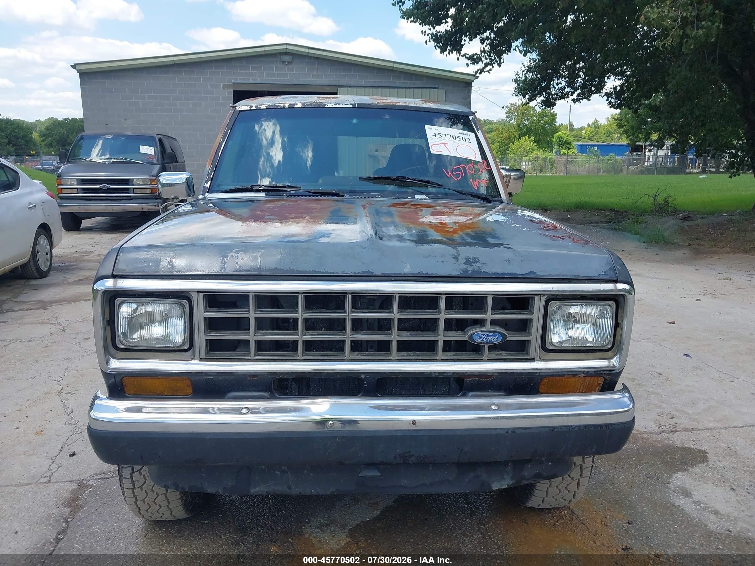 1988 Ford Ranger Super Cab Gray vin: 1FTCR15TXJPA74045