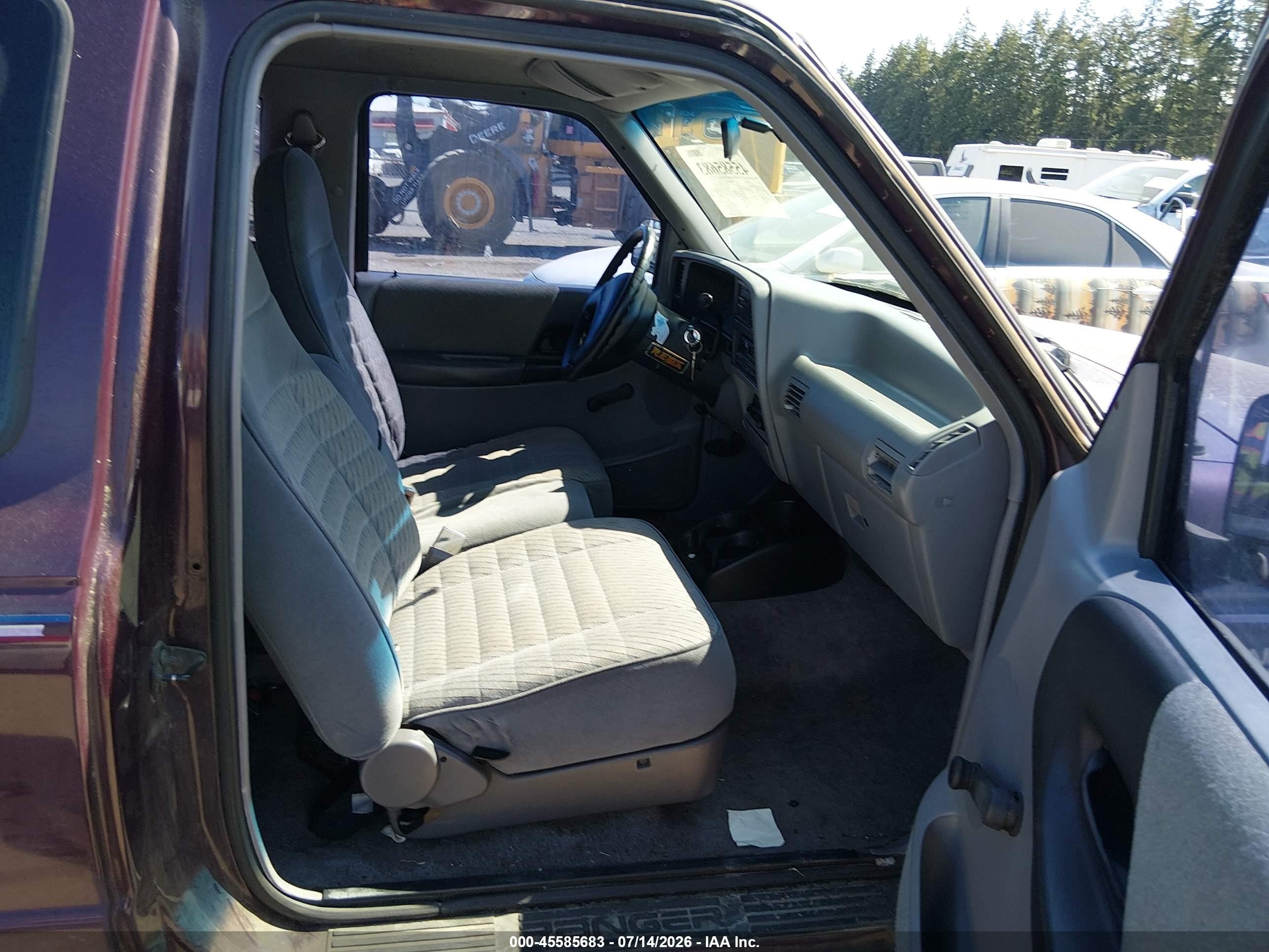 1993 Ford Ranger Super Cab Purple vin: 1FTCR15U1PPB74133