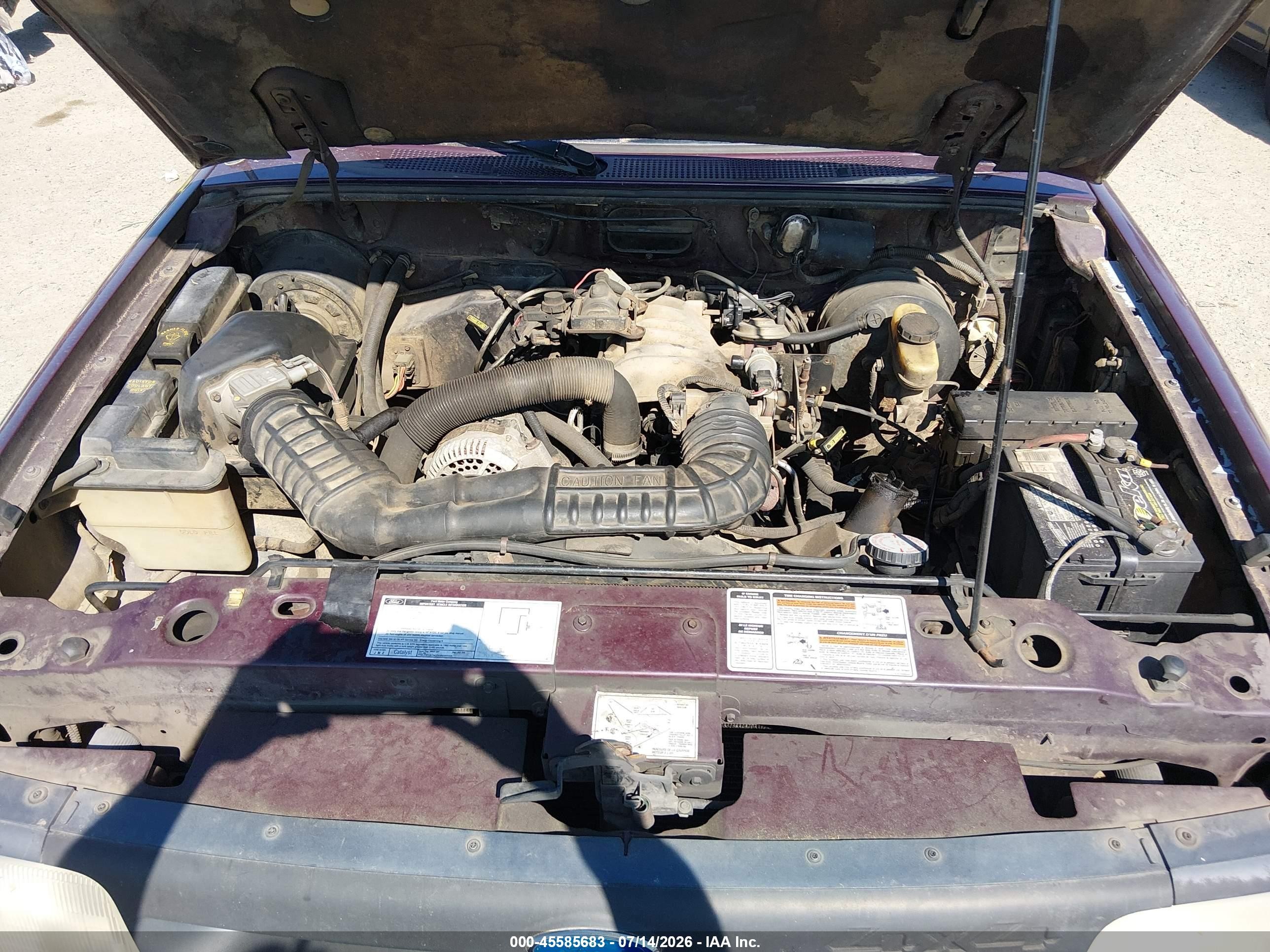 1993 Ford Ranger Super Cab Purple vin: 1FTCR15U1PPB74133