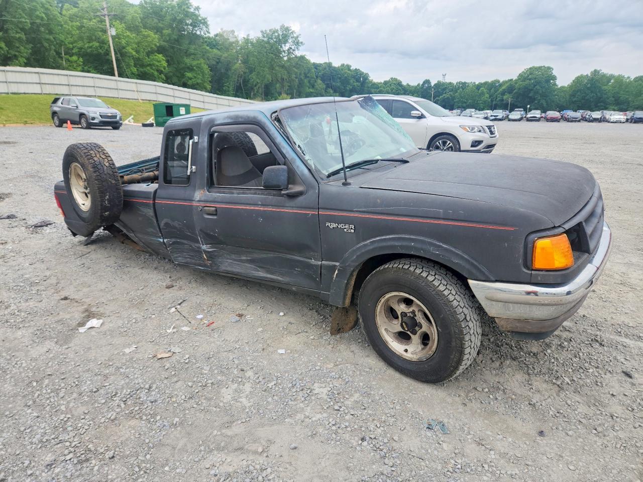 1996 Ford Ranger Super Cab Gray vin: 1FTCR15U1TPA66282