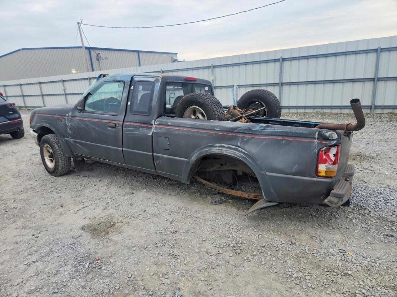 1996 Ford Ranger Super Cab Gray vin: 1FTCR15U1TPA66282