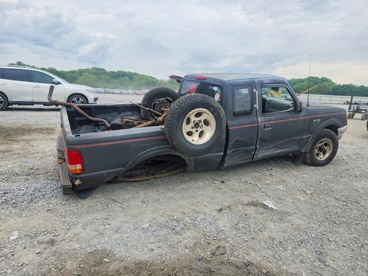 1996 Ford Ranger Super Cab Gray vin: 1FTCR15U1TPA66282