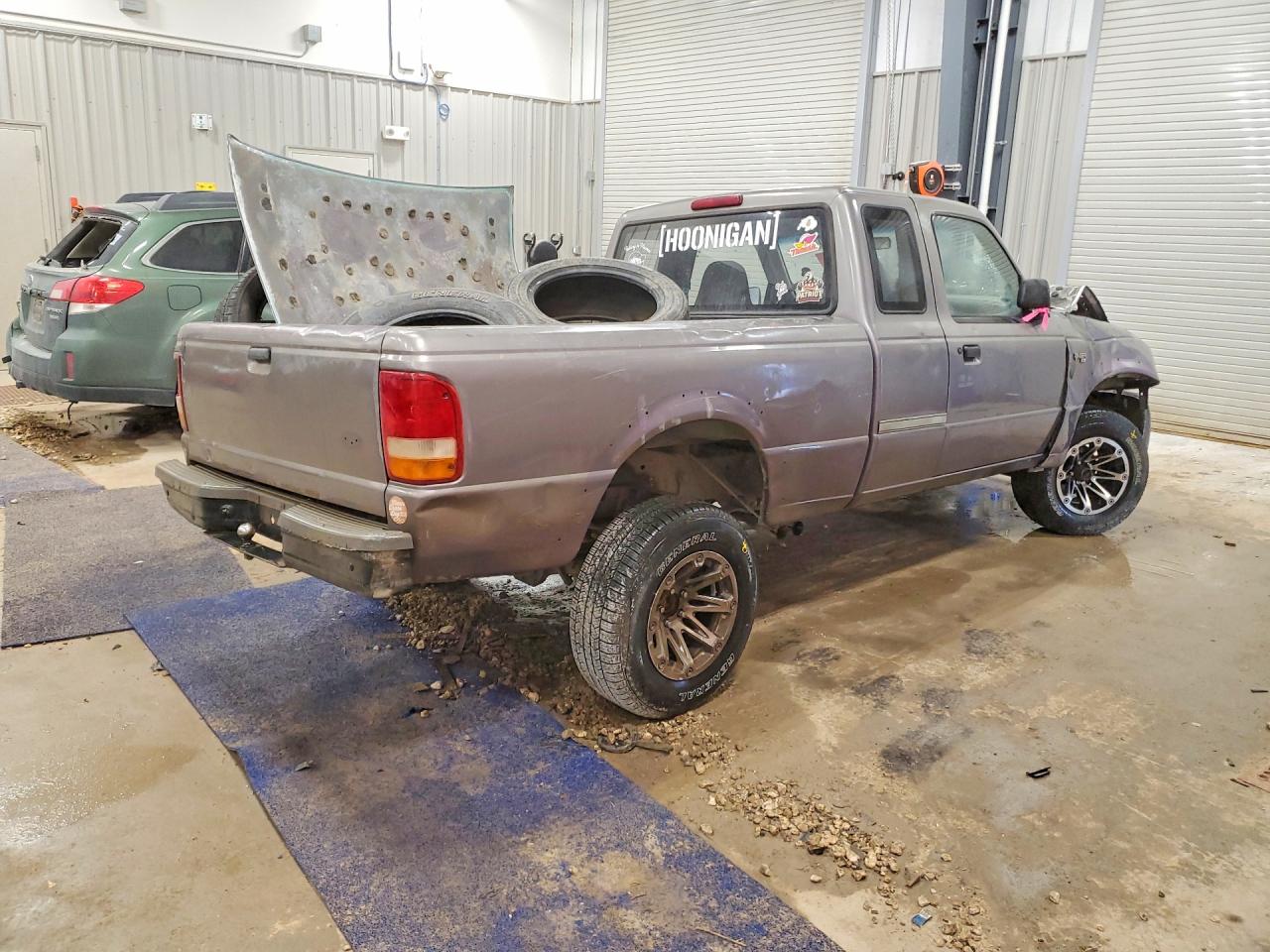 1997 Ford Ranger Super Cab Gray vin: 1FTCR15U1VPA37318