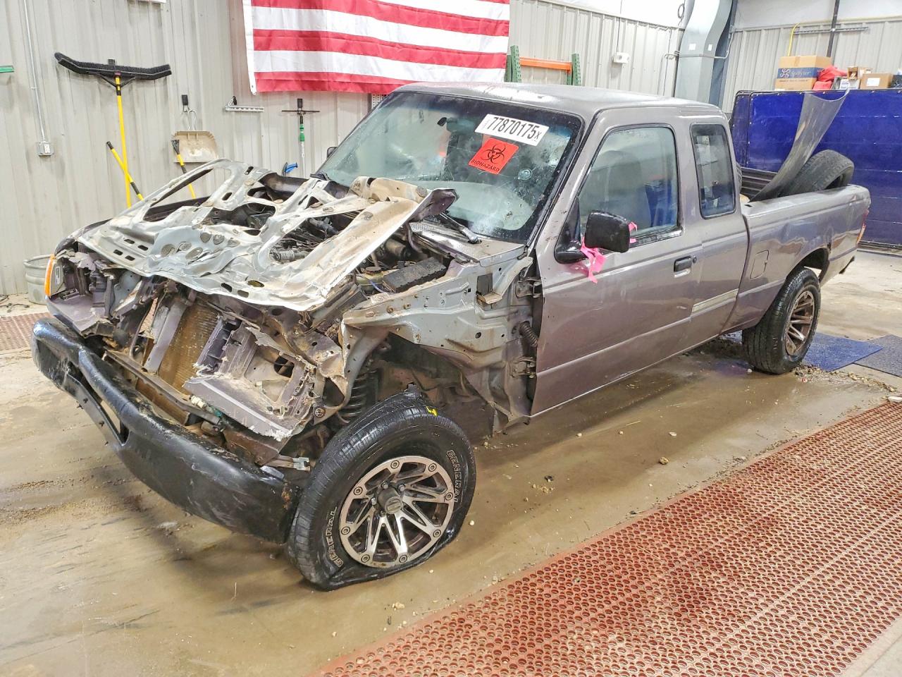 1997 Ford Ranger Super Cab Gray vin: 1FTCR15U1VPA37318