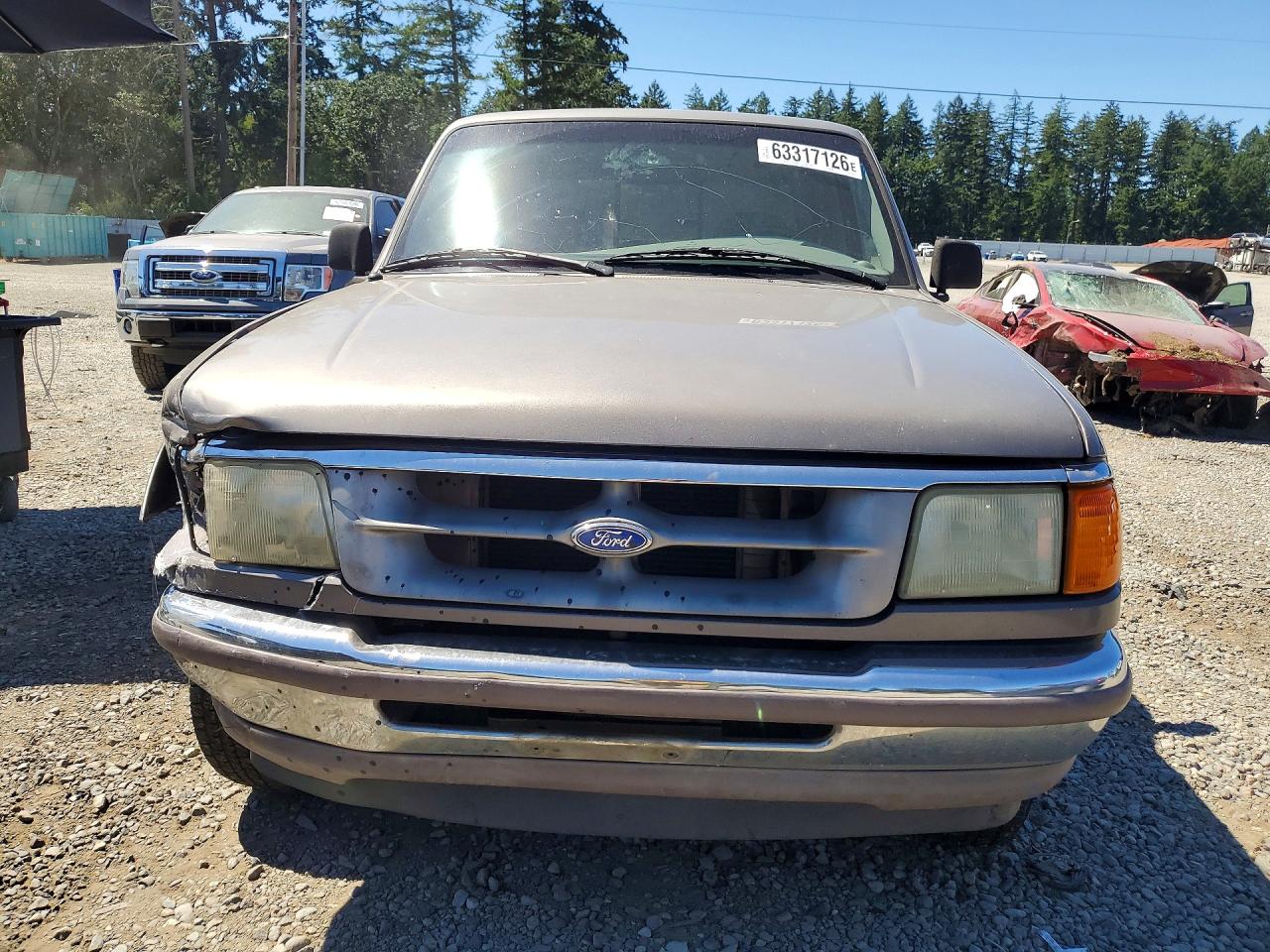 1995 Ford Ranger Super Cab Gray vin: 1FTCR15U3STA23164