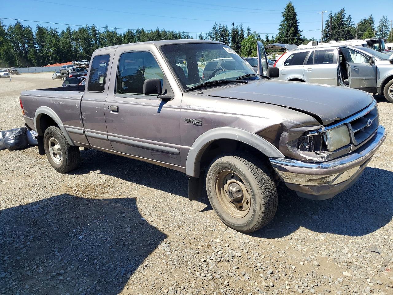 1995 Ford Ranger Super Cab Gray vin: 1FTCR15U3STA23164