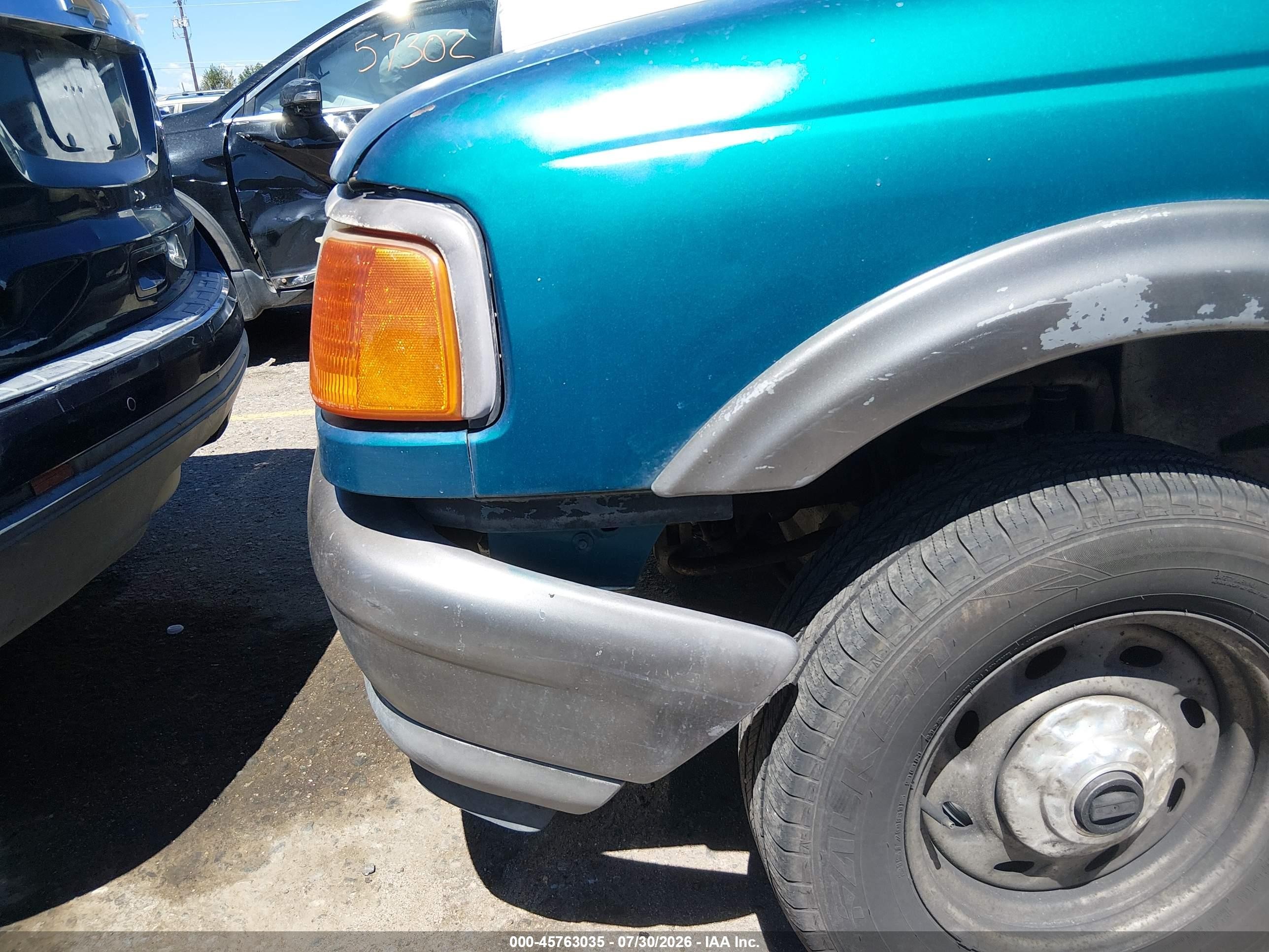 1995 Ford Ranger Super Cab Green vin: 1FTCR15U5SPA05015