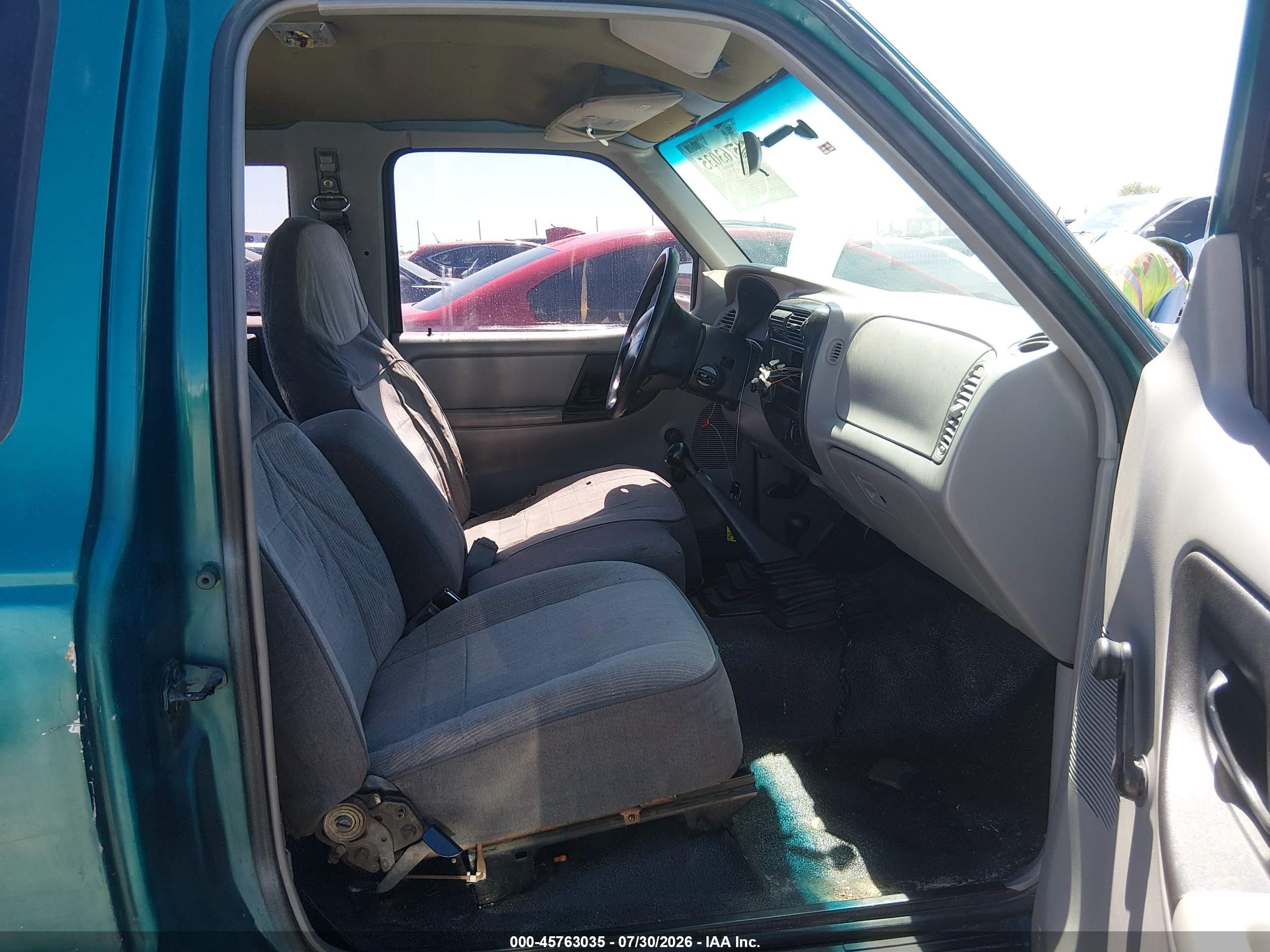 1995 Ford Ranger Super Cab Green vin: 1FTCR15U5SPA05015