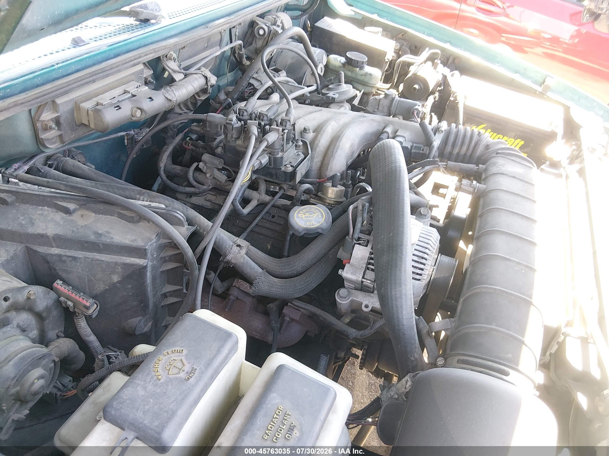 1995 Ford Ranger Super Cab Green vin: 1FTCR15U5SPA05015