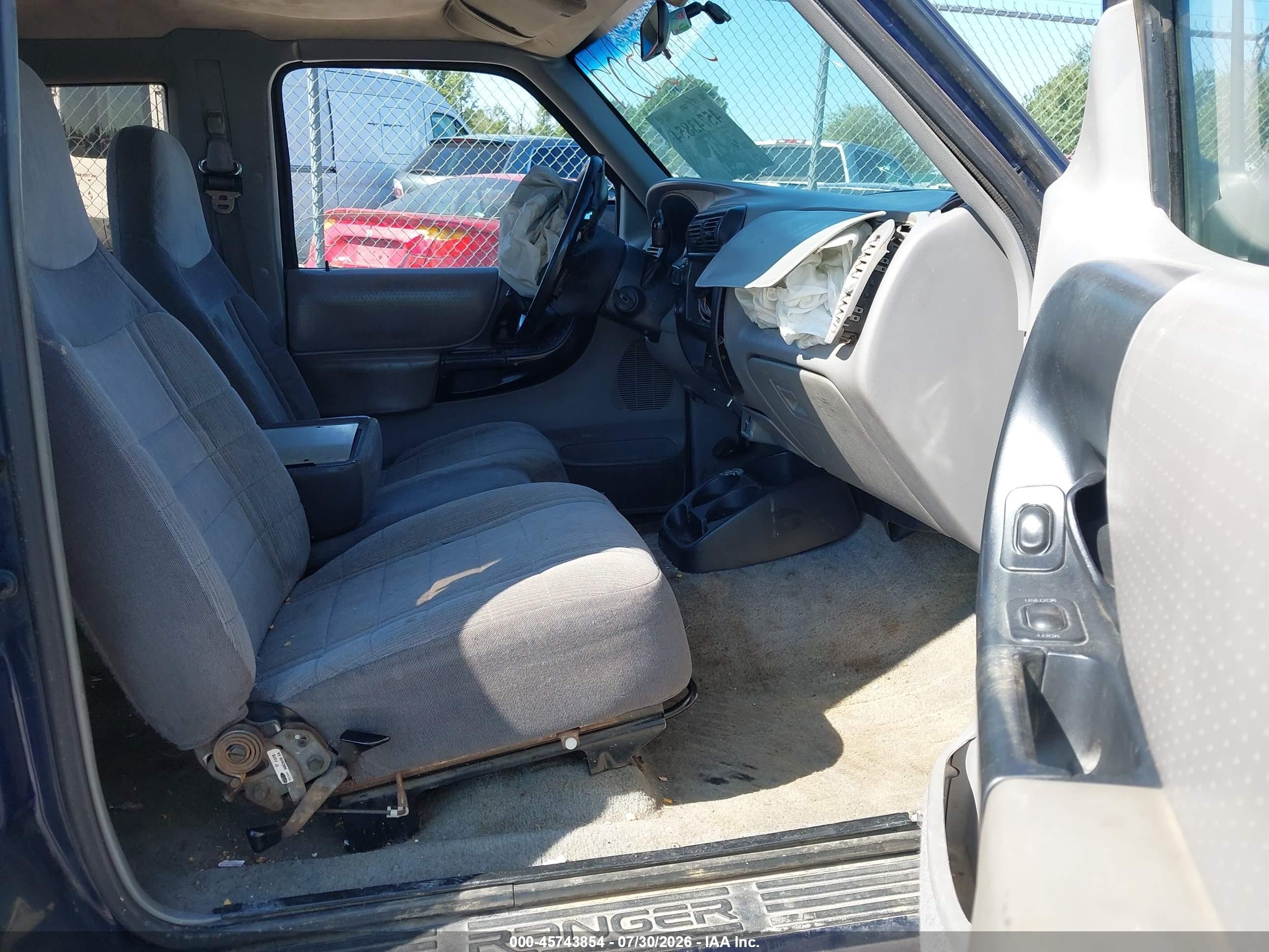 1996 Ford Ranger Super Cab Синий vin: 1FTCR15U7TPB37243