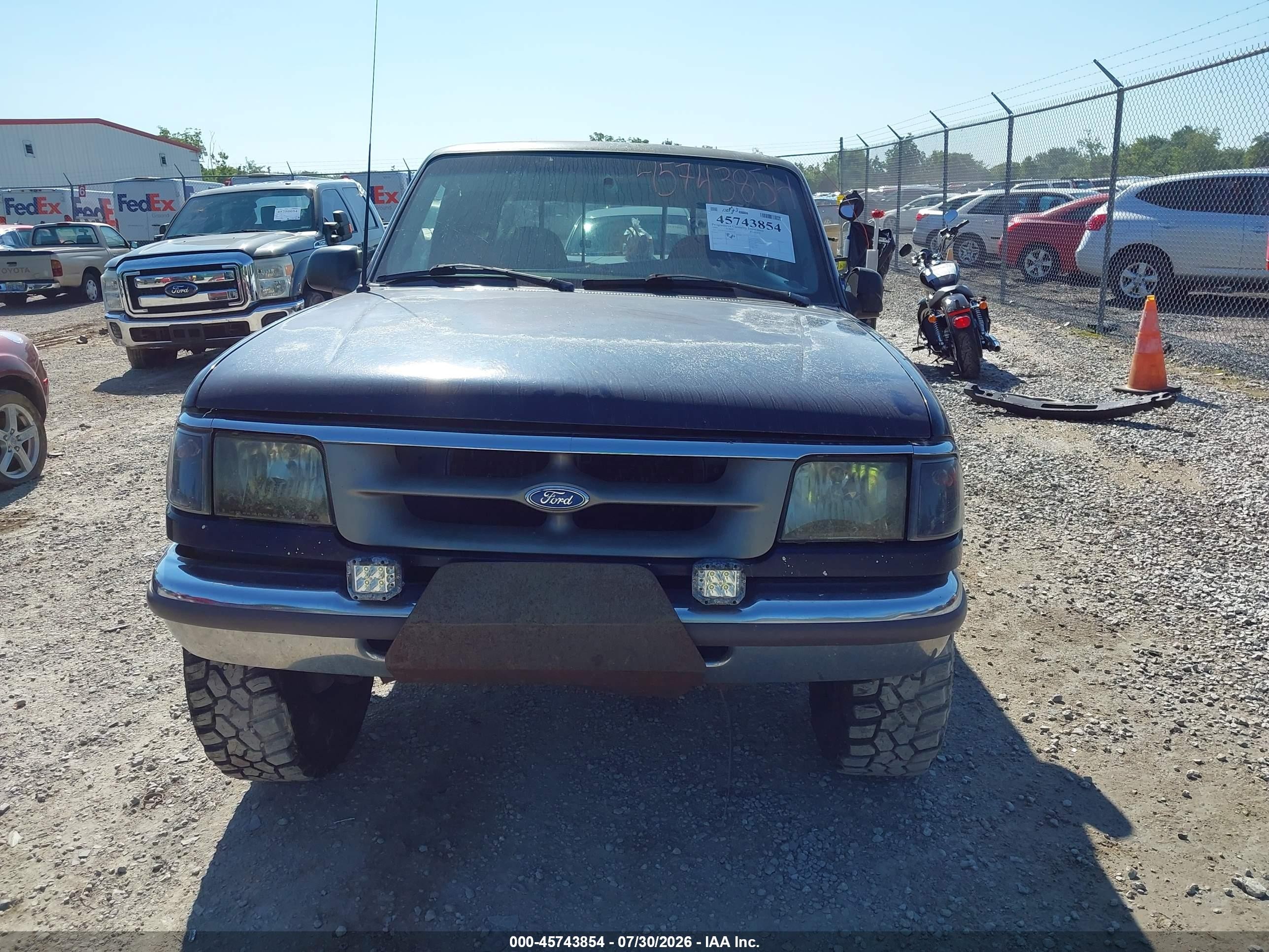 1996 Ford Ranger Super Cab Синий vin: 1FTCR15U7TPB37243
