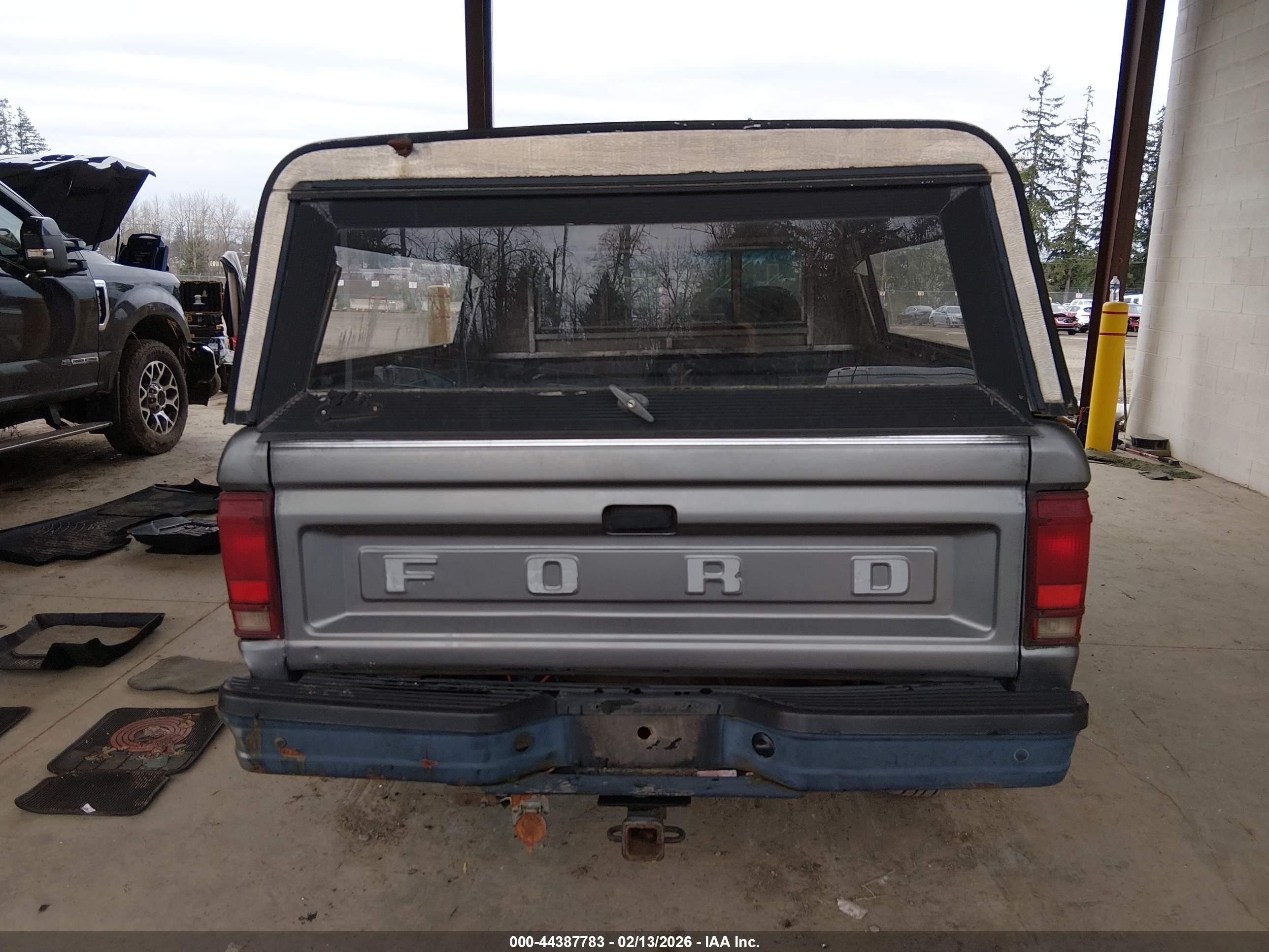 1992 Ford Ranger Super Cab Gray vin: 1FTCR15X0NTA90741