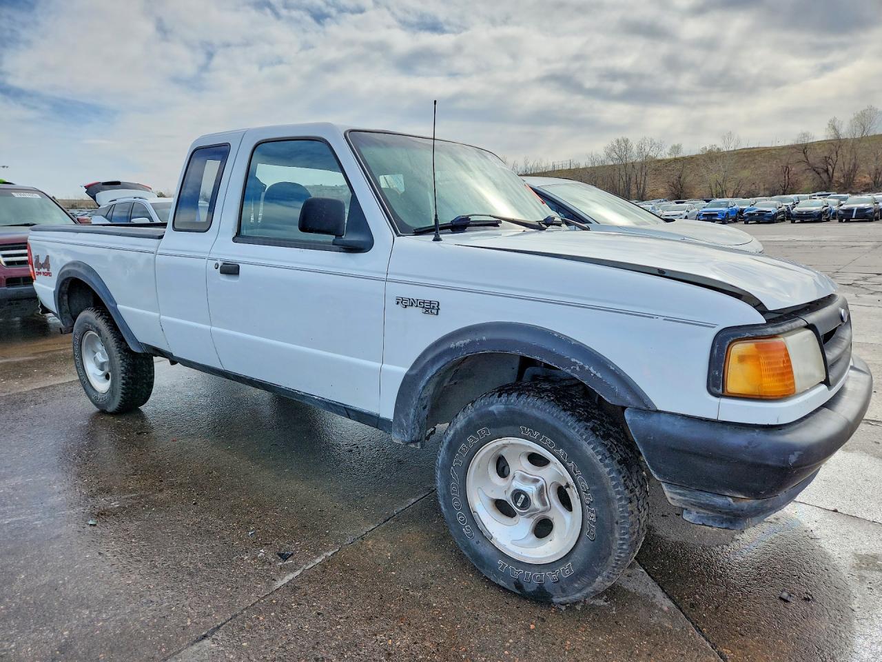 1994 Ford Ranger Super Cab White vin: 1FTCR15X0RPB60690
