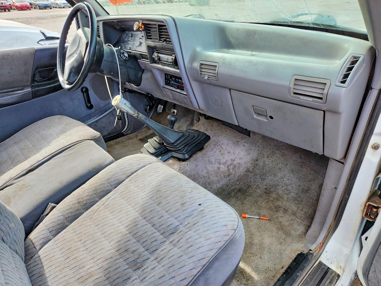 1994 Ford Ranger Super Cab White vin: 1FTCR15X0RPB60690
