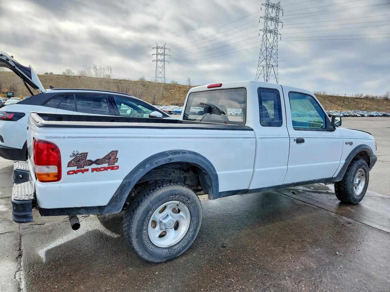 1994 Ford Ranger Super Cab White vin: 1FTCR15X0RPB60690