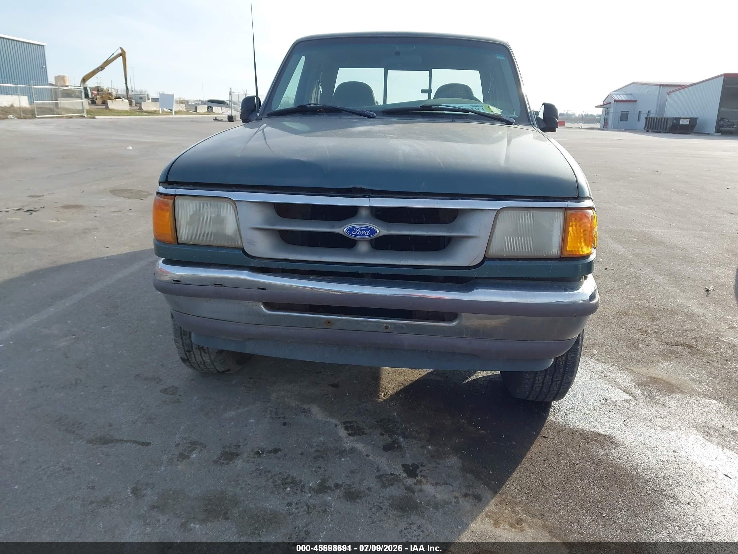 1995 Ford Ranger Super Cab Green vin: 1FTCR15X0SPA95605