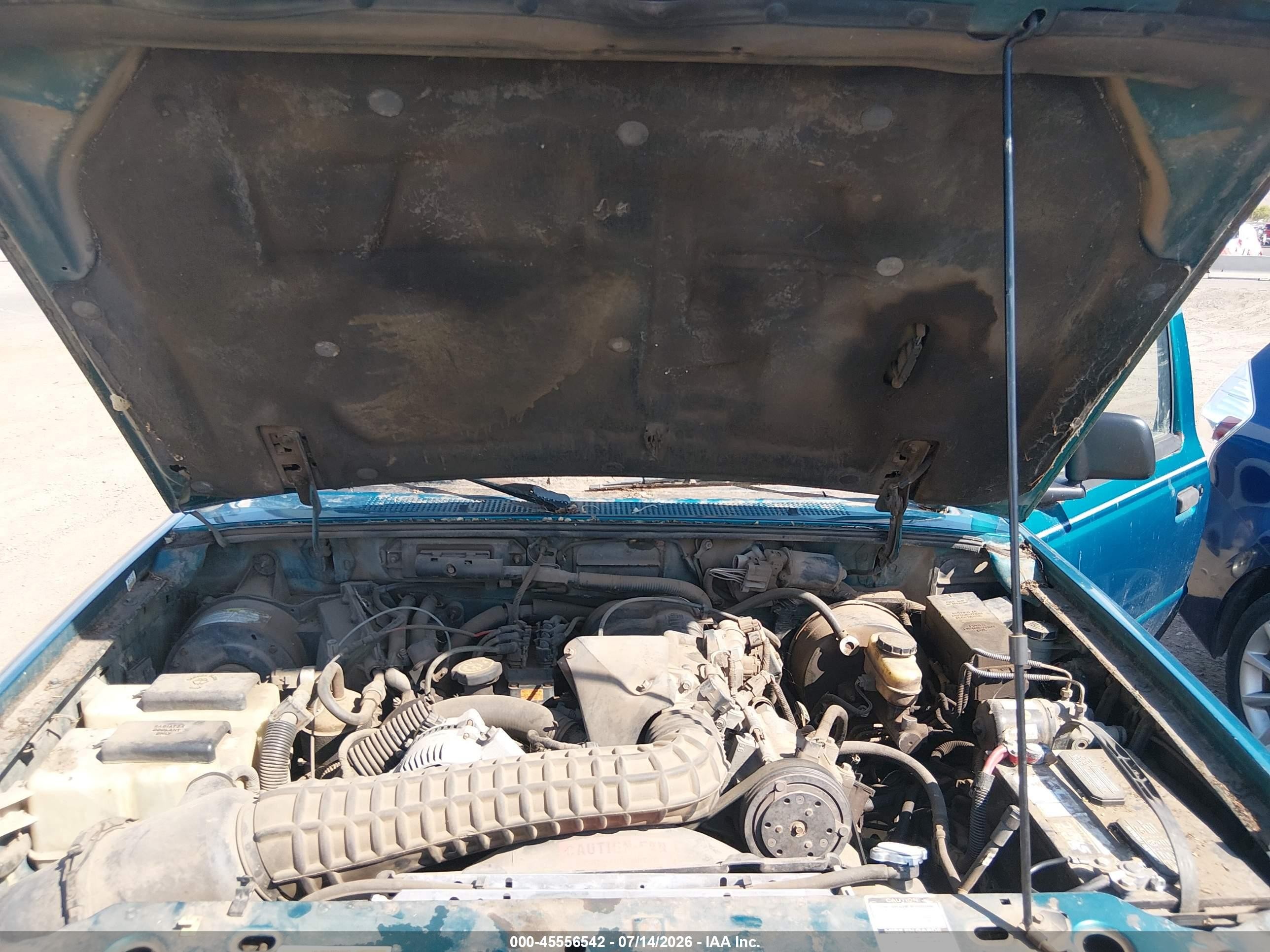 1996 Ford Ranger Super Cab Blue vin: 1FTCR15X0TPA35762