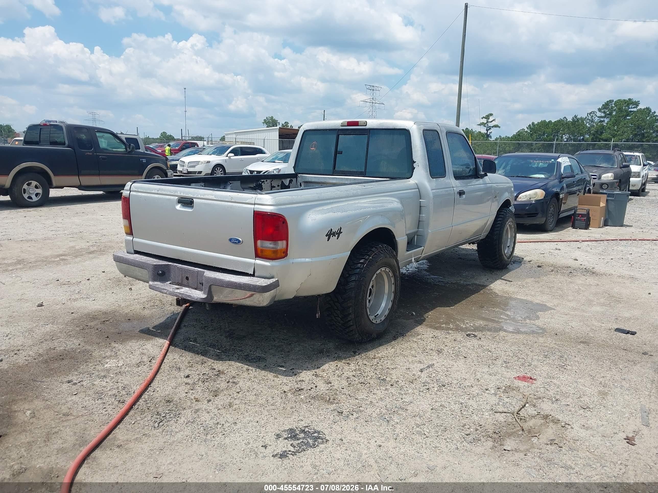 1997 Ford Ranger Splash/stx/xlt Silver vin: 1FTCR15X0VPB35038