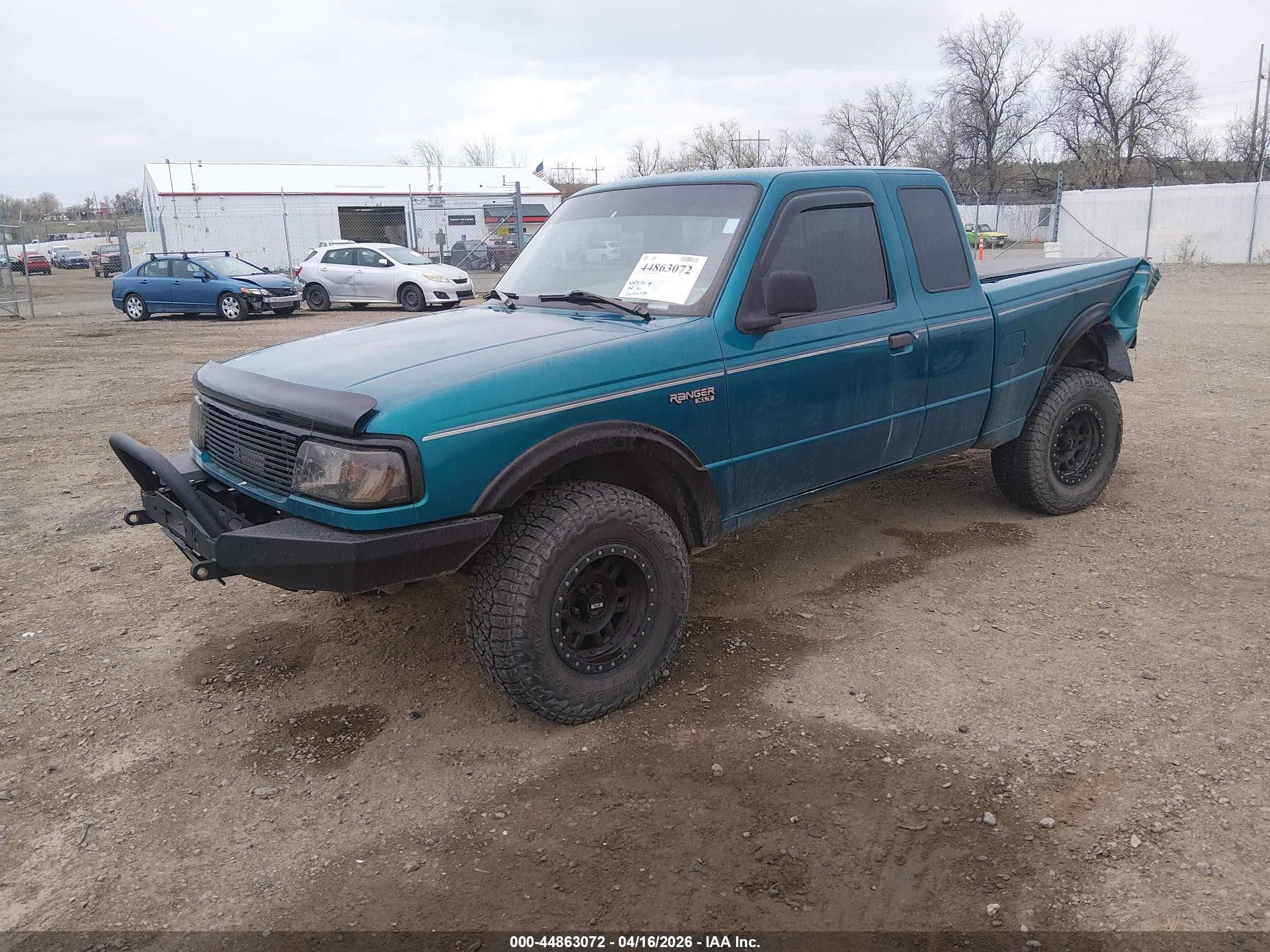 1993 Ford Ranger Super Cab Blue vin: 1FTCR15X1PPB59867