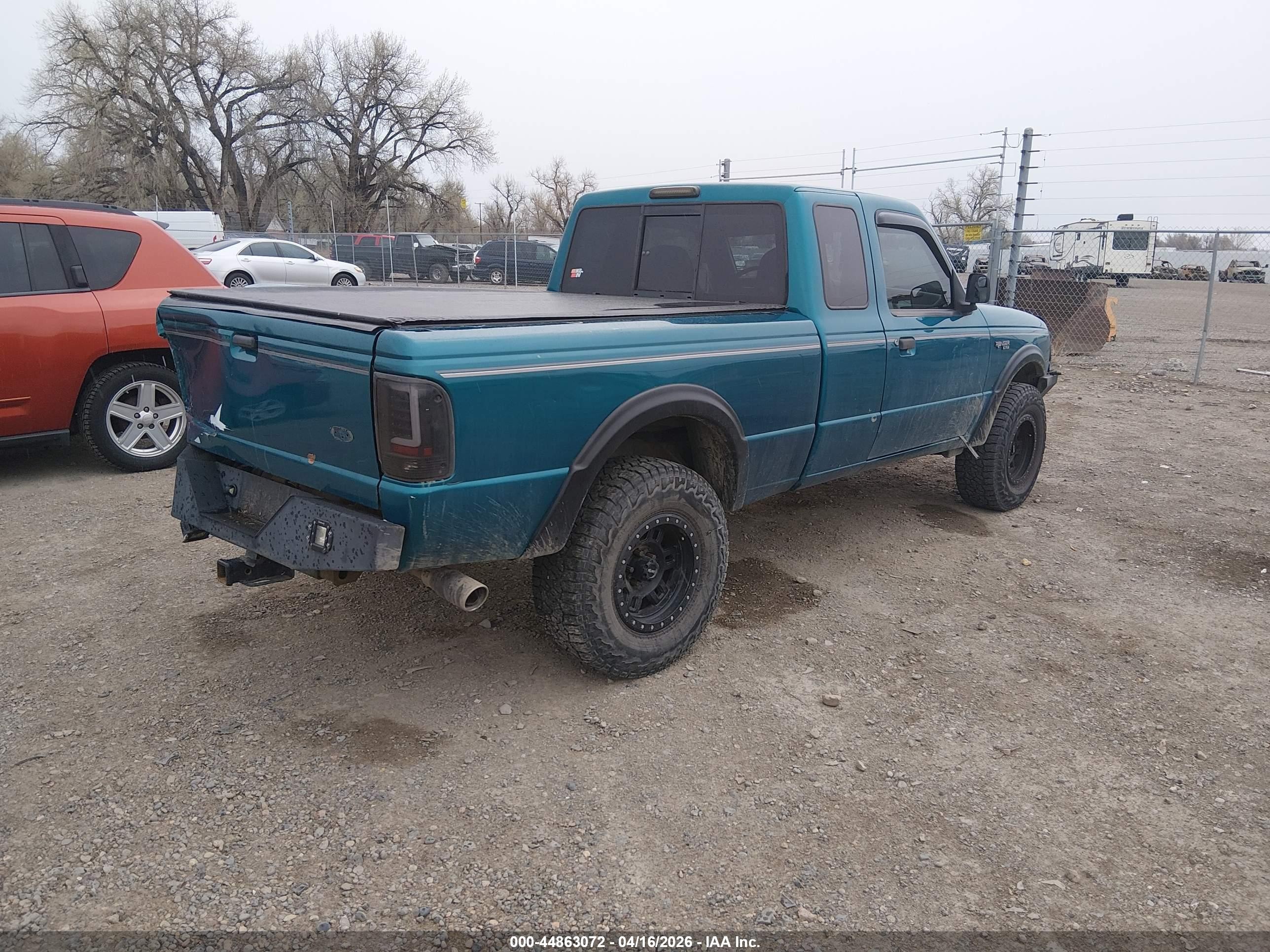 1993 Ford Ranger Super Cab Blue vin: 1FTCR15X1PPB59867