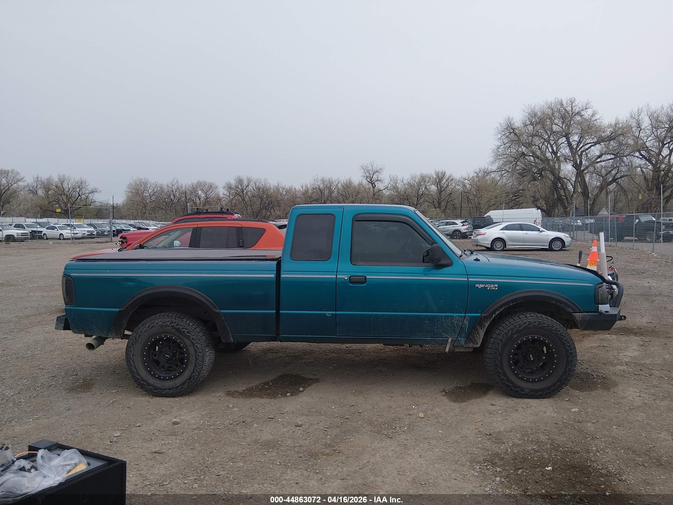 1993 Ford Ranger Super Cab Blue vin: 1FTCR15X1PPB59867