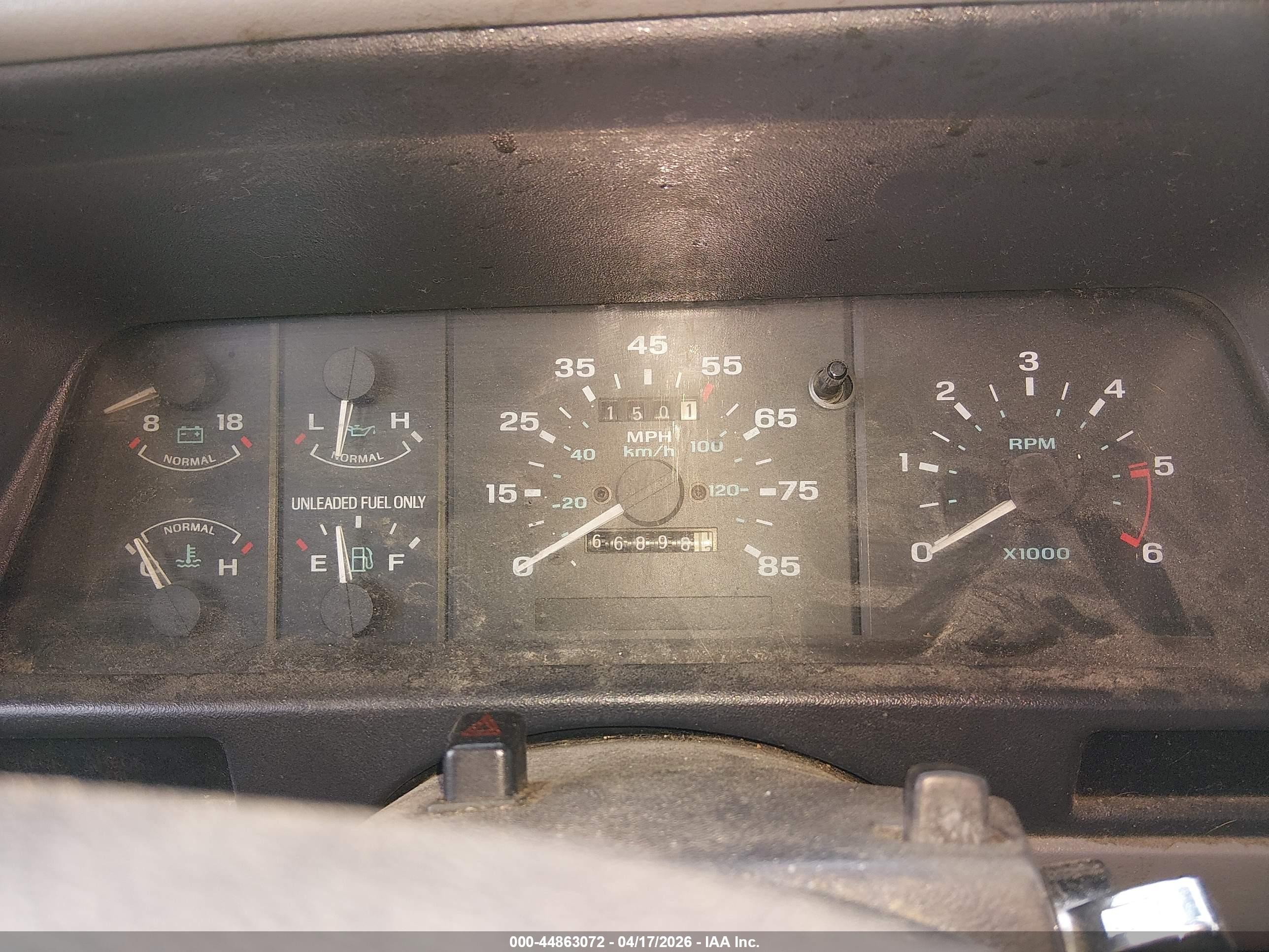 1993 Ford Ranger Super Cab Blue vin: 1FTCR15X1PPB59867