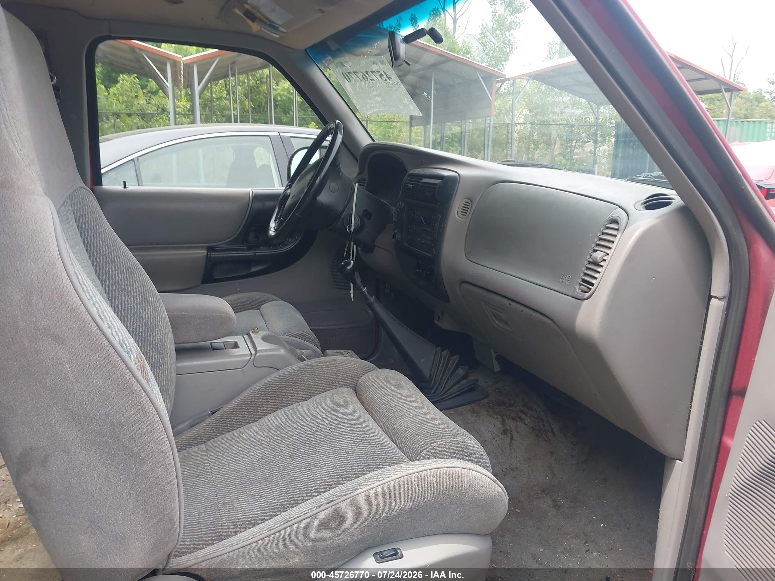 1996 Ford Ranger Super Cab Red vin: 1FTCR15X1TPB61192