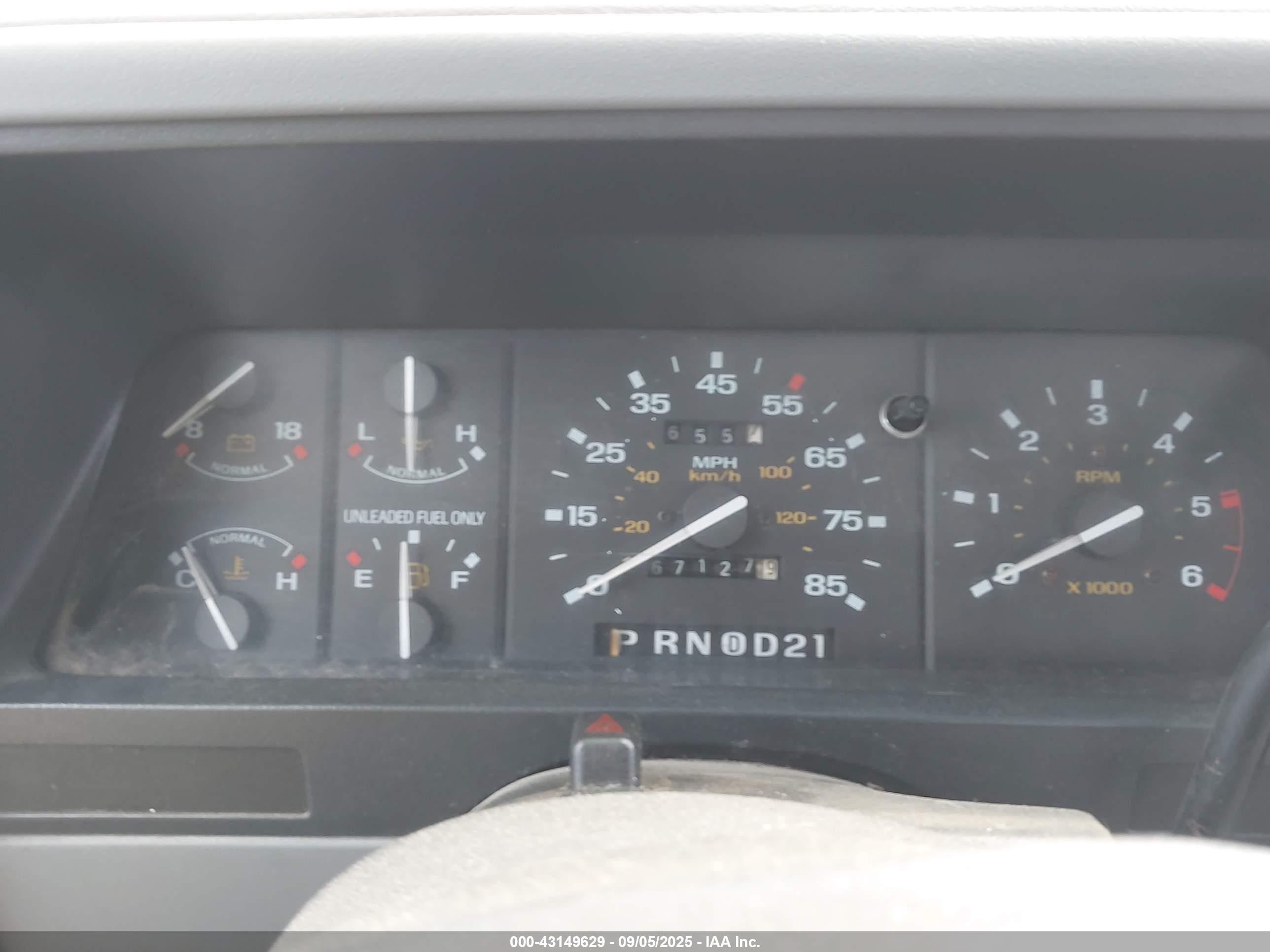 1991 Ford Ranger Super Cab Красный vin: 1FTCR15X2MPA66836