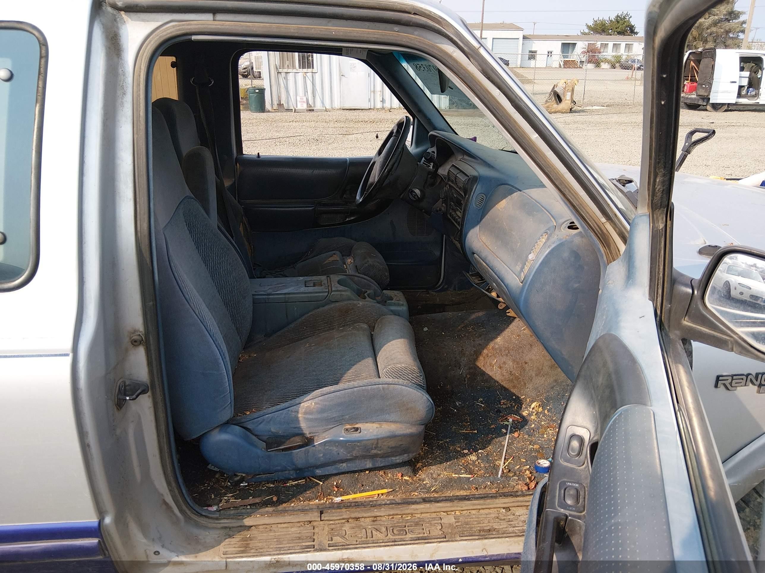1996 Ford Ranger Super Cab Silver vin: 1FTCR15X2TPB19355