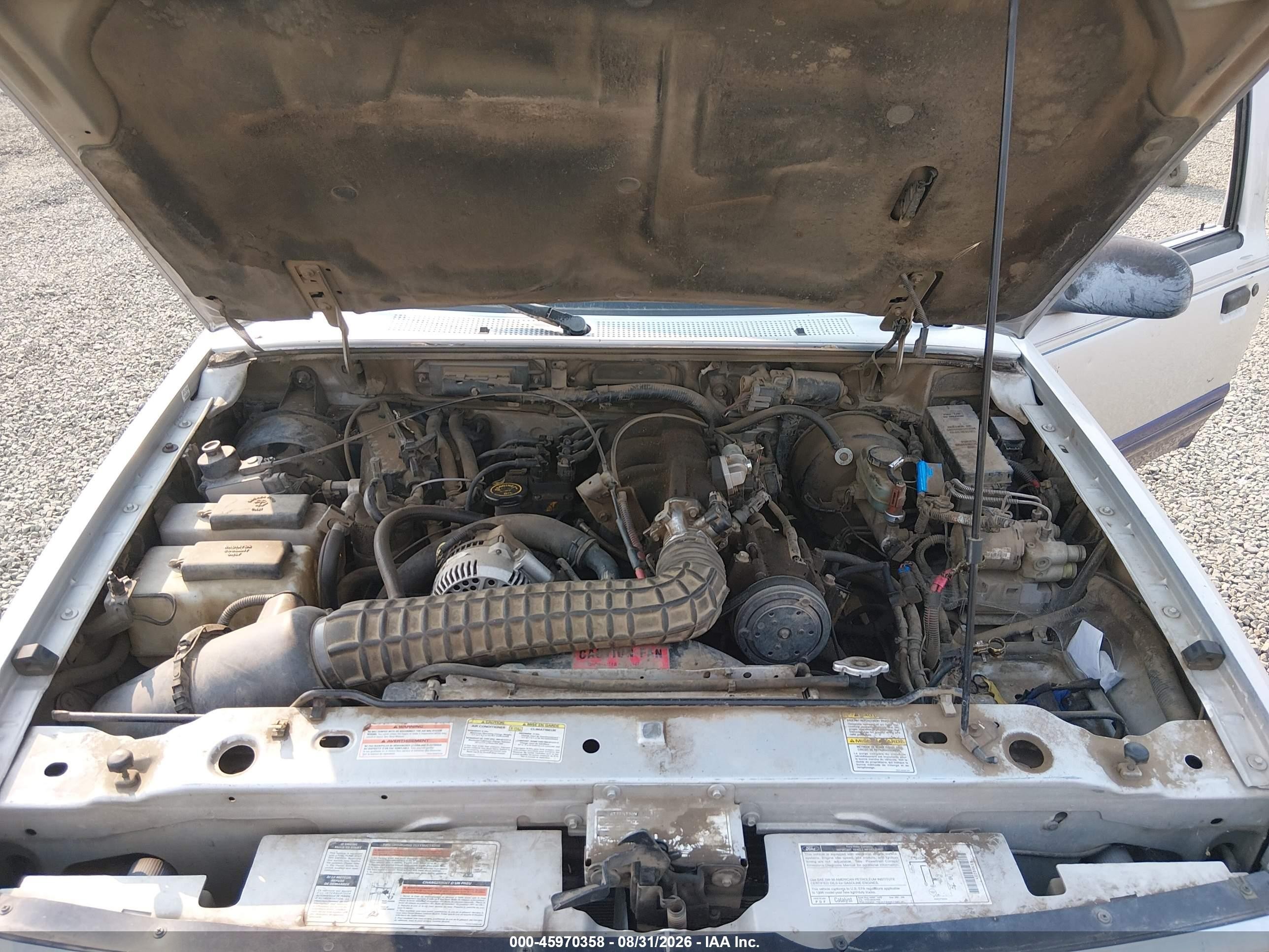 1996 Ford Ranger Super Cab Silver vin: 1FTCR15X2TPB19355