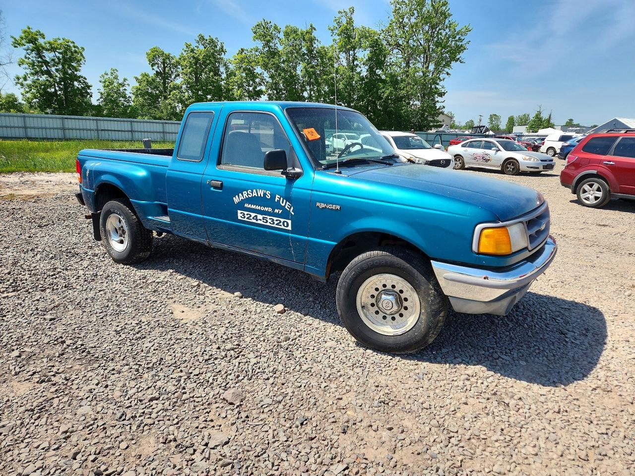 1997 Ford Ranger Super Cab Blue vin: 1FTCR15X2VTA86707