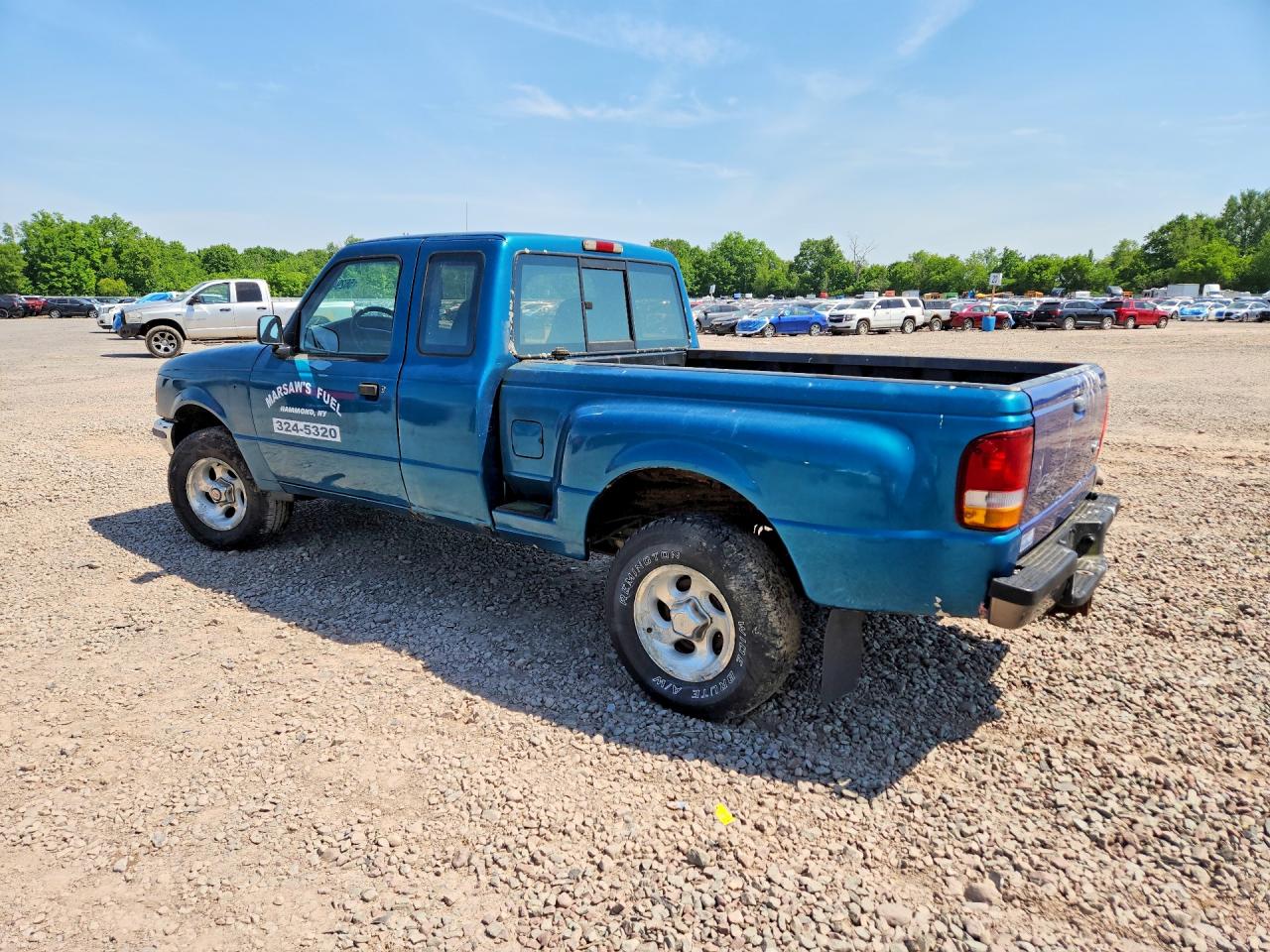 1997 Ford Ranger Super Cab Blue vin: 1FTCR15X2VTA86707