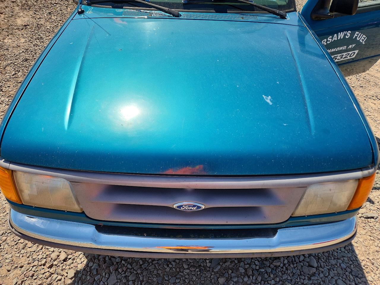 1997 Ford Ranger Super Cab Blue vin: 1FTCR15X2VTA86707