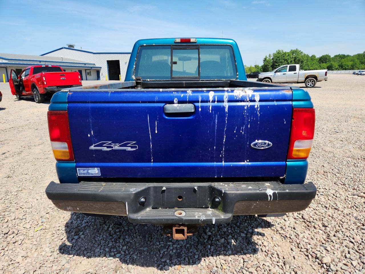 1997 Ford Ranger Super Cab Blue vin: 1FTCR15X2VTA86707