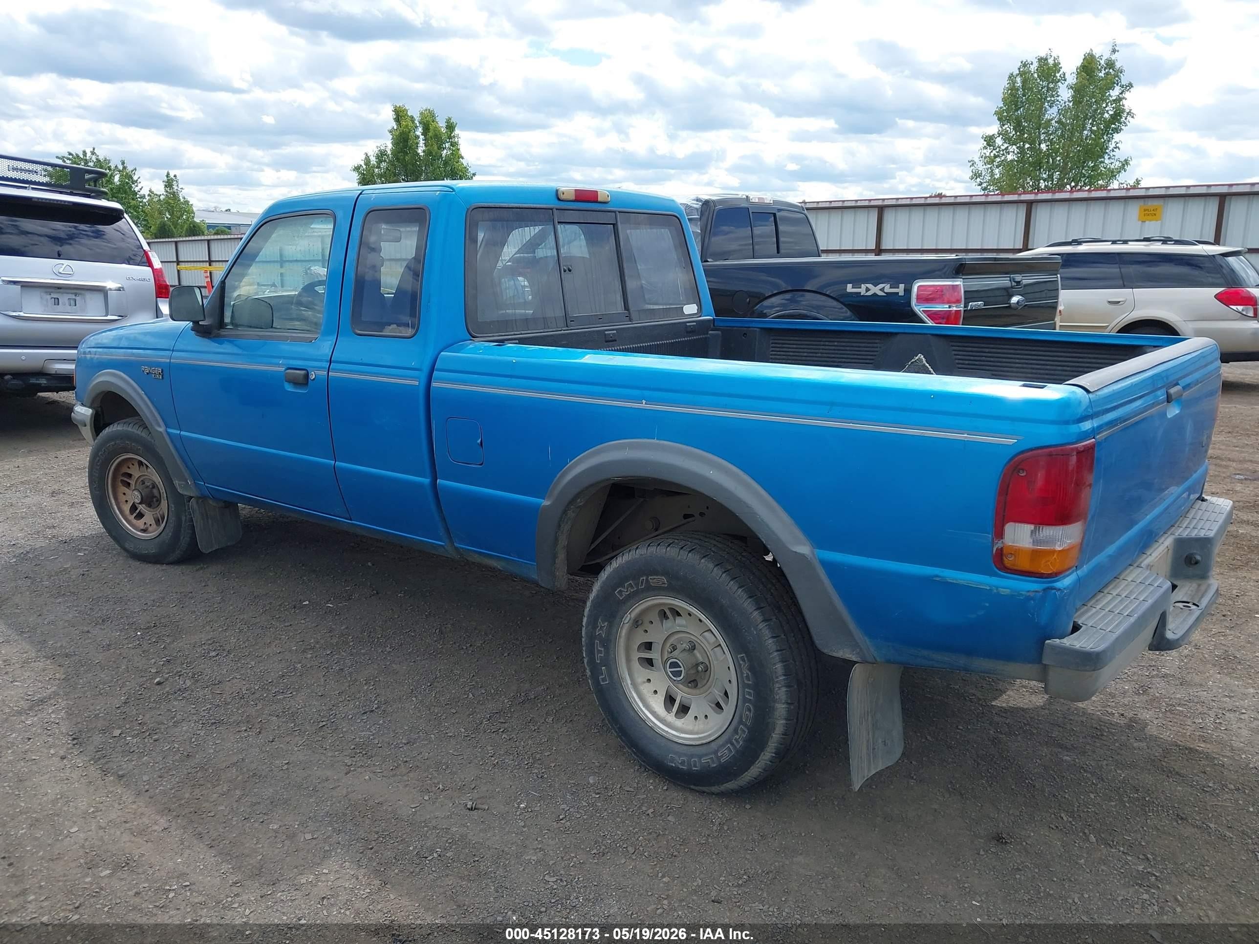 1993 Ford Ranger Super Cab Blue vin: 1FTCR15X3PPA70818