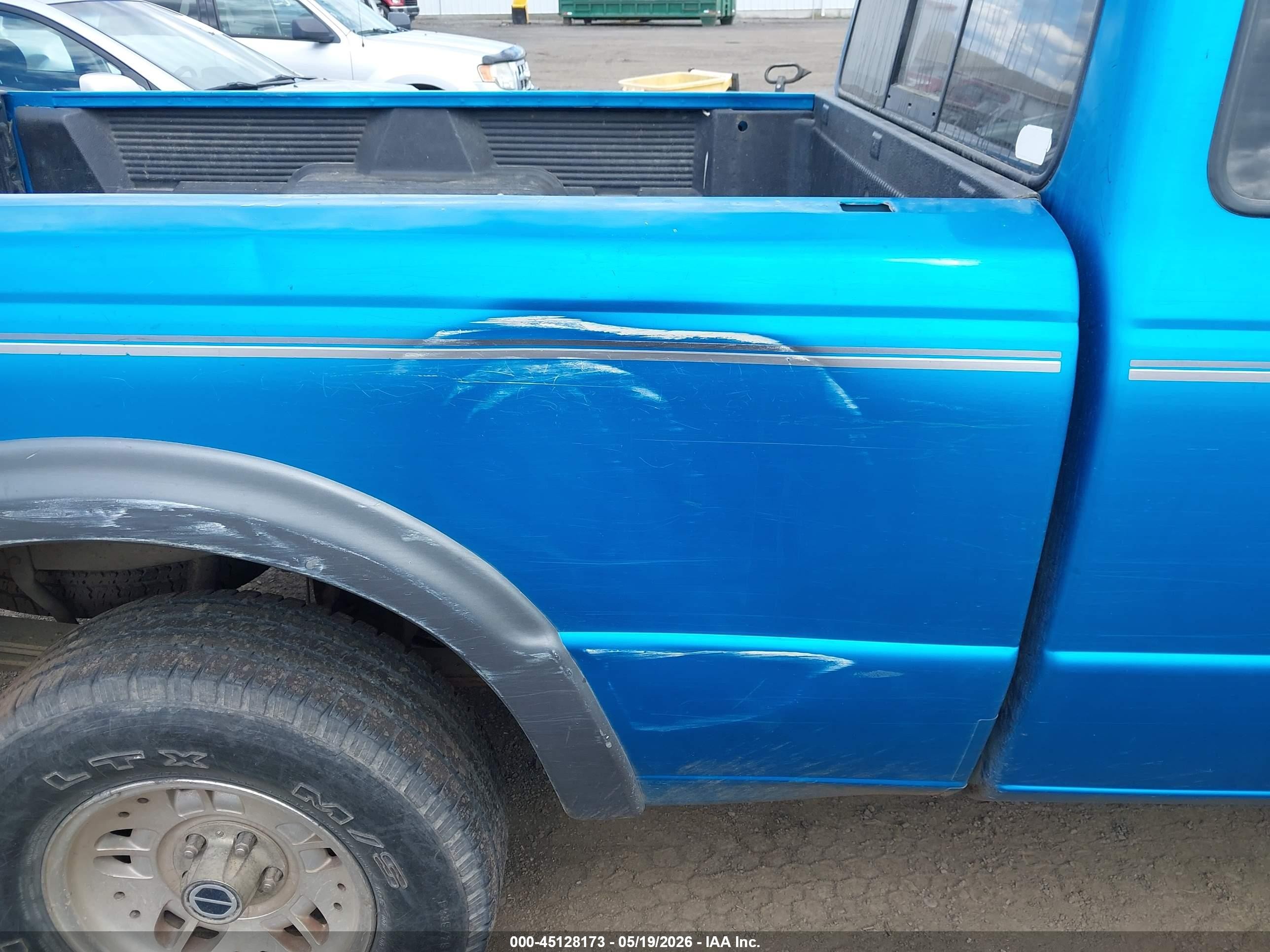 1993 Ford Ranger Super Cab Blue vin: 1FTCR15X3PPA70818