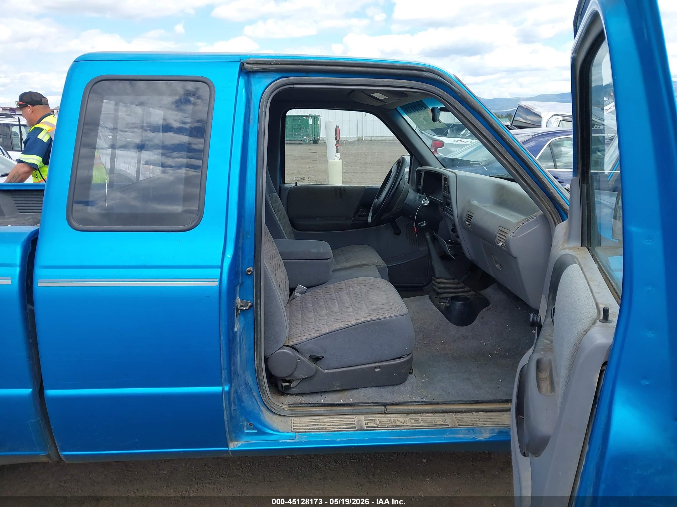 1993 Ford Ranger Super Cab Blue vin: 1FTCR15X3PPA70818