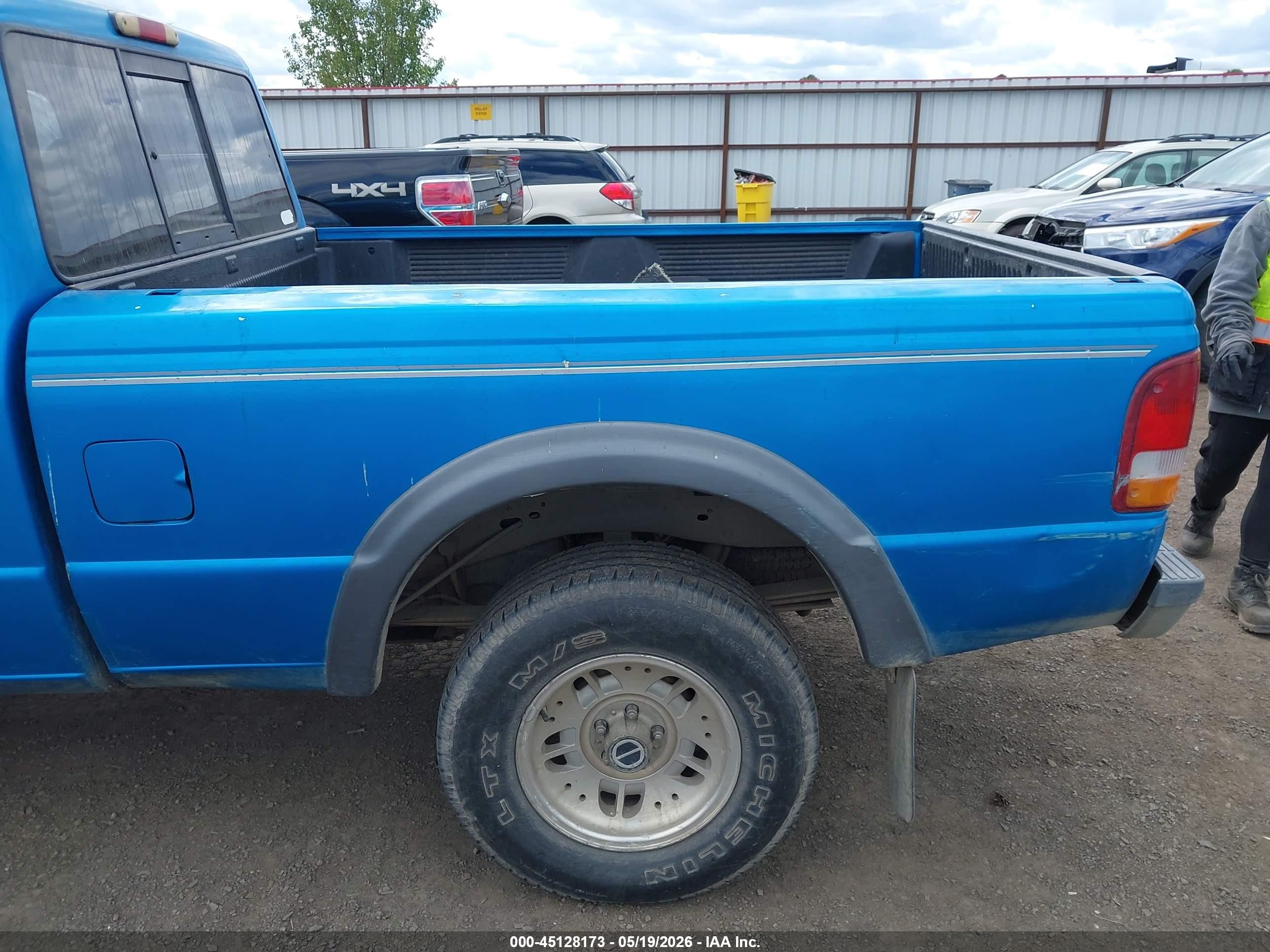 1993 Ford Ranger Super Cab Blue vin: 1FTCR15X3PPA70818