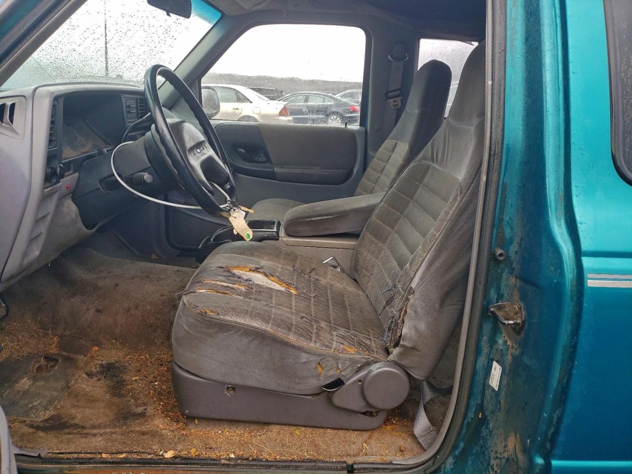 1993 Ford Ranger Super Cab Teal vin: 1FTCR15X4PTA69605