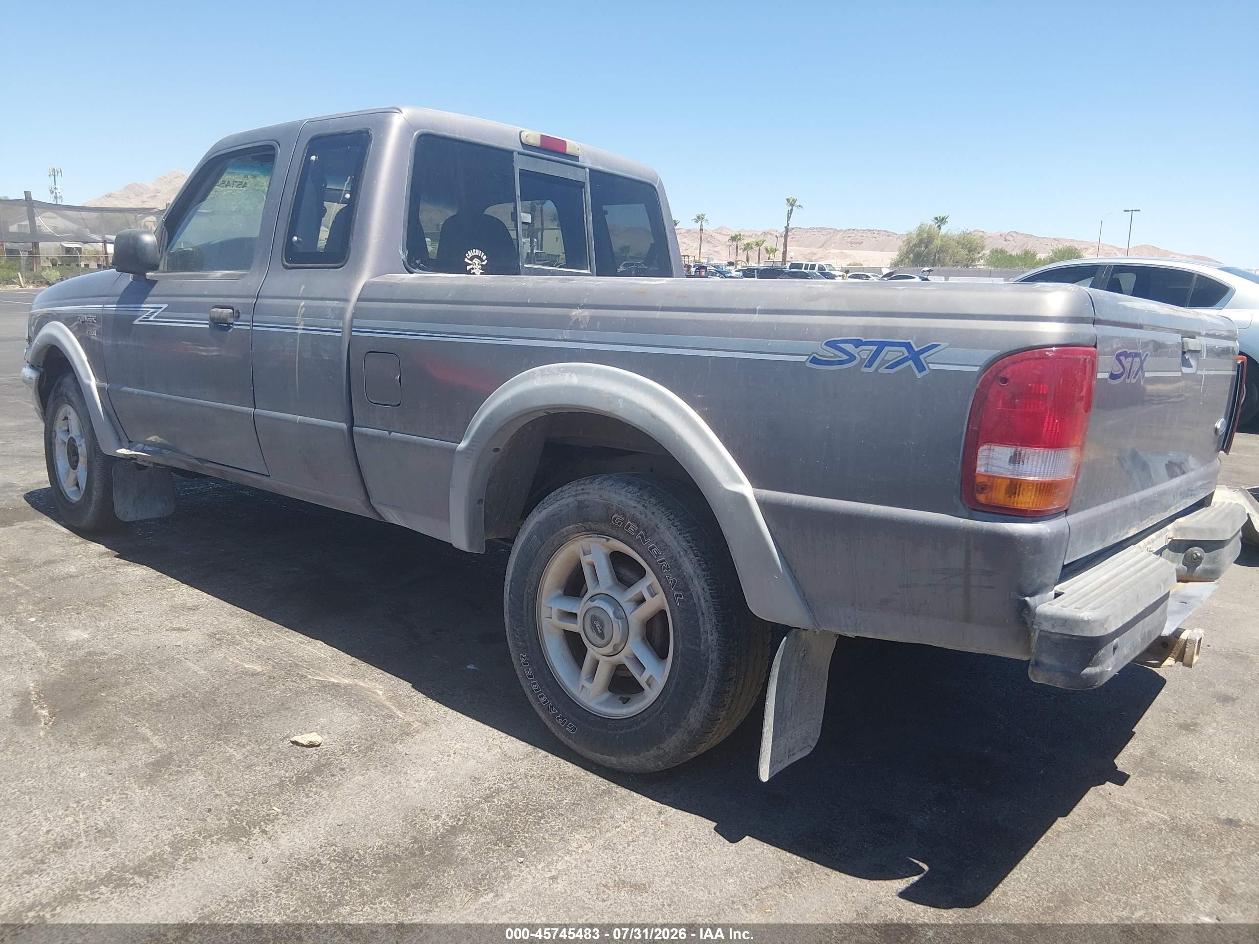 1995 Ford Ranger Super Cab Серый vin: 1FTCR15X4SPA15710