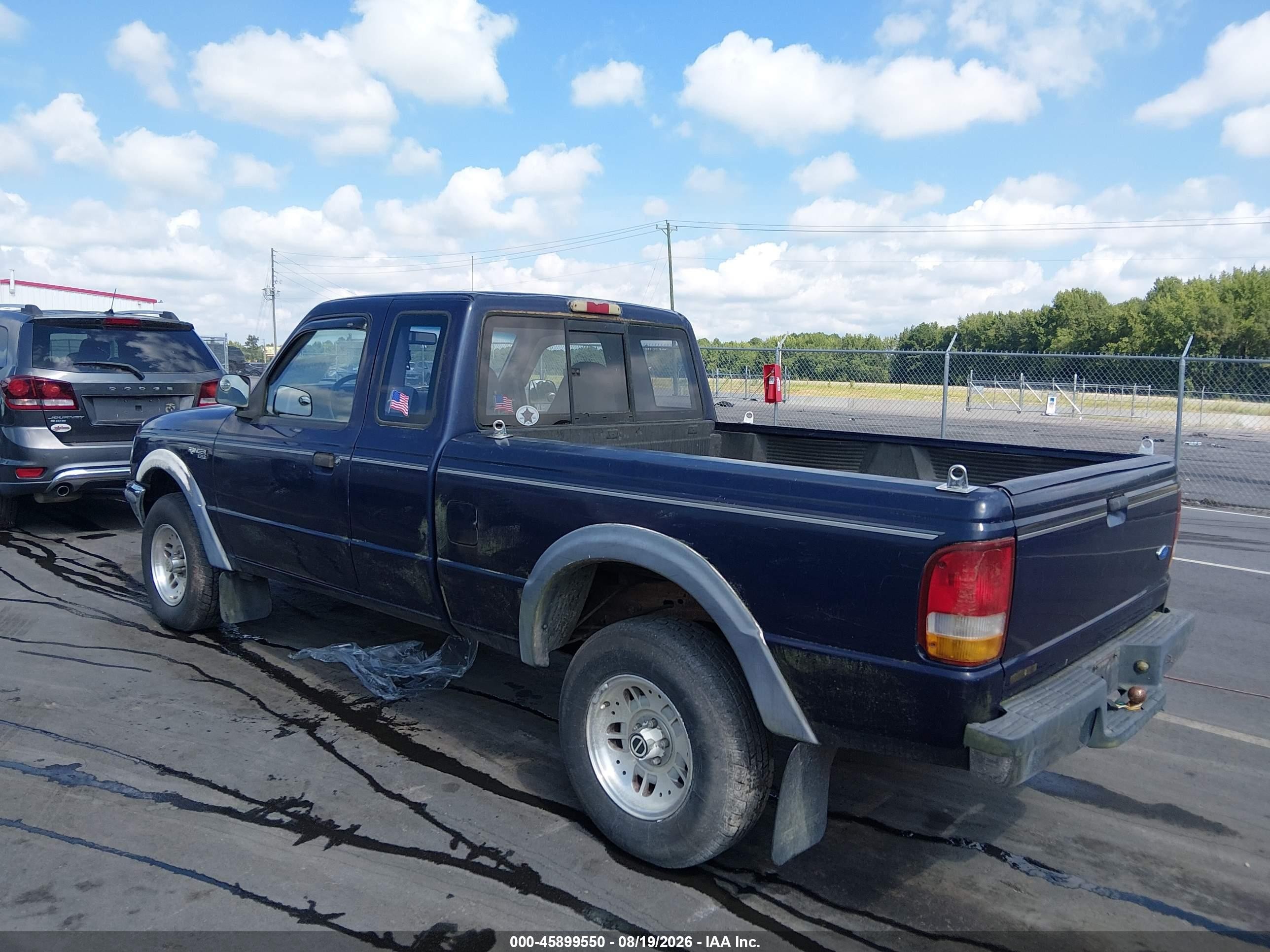 1994 Ford Ranger Super Cab Blue vin: 1FTCR15X5RPB14532