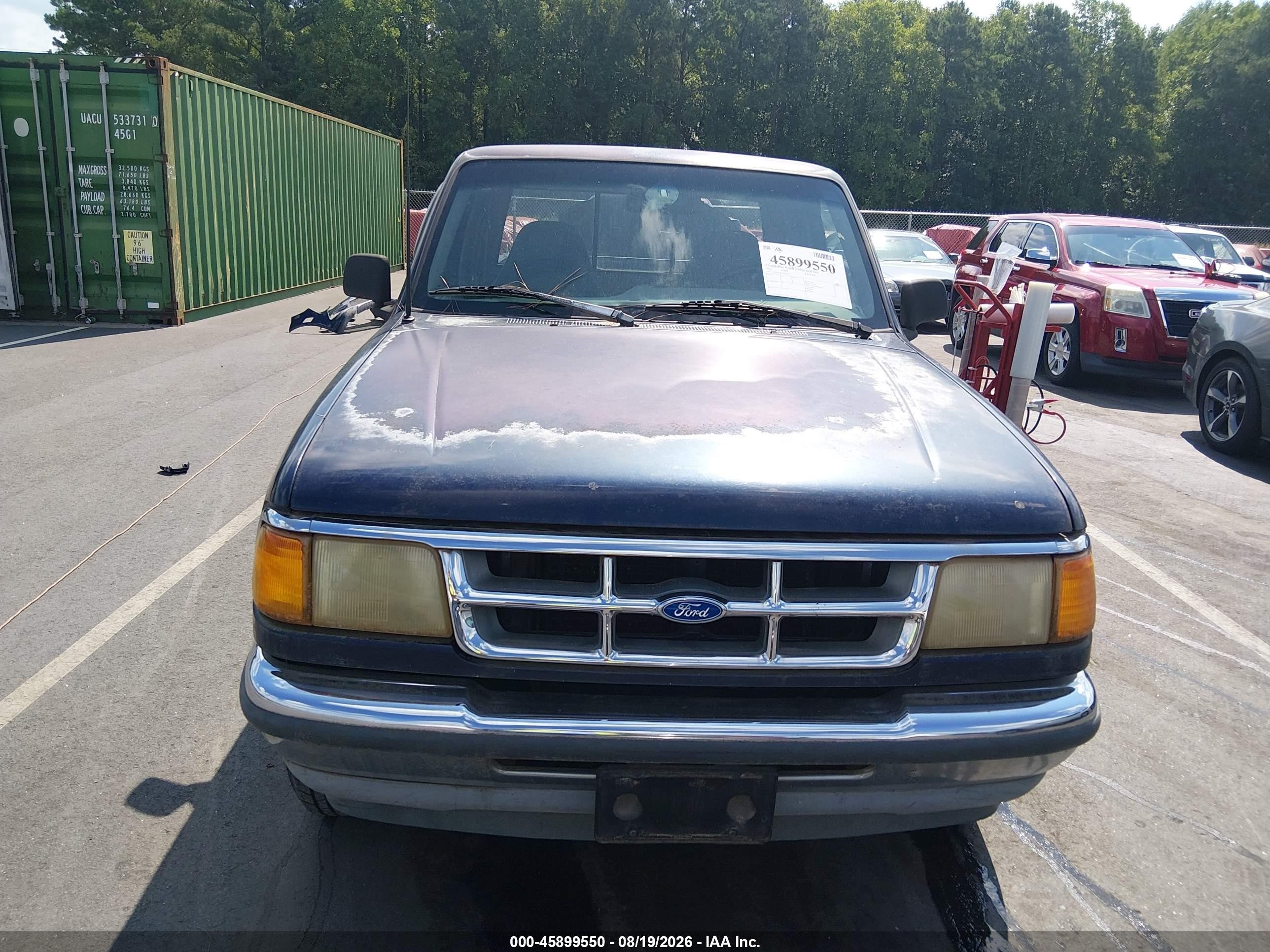 1994 Ford Ranger Super Cab Blue vin: 1FTCR15X5RPB14532