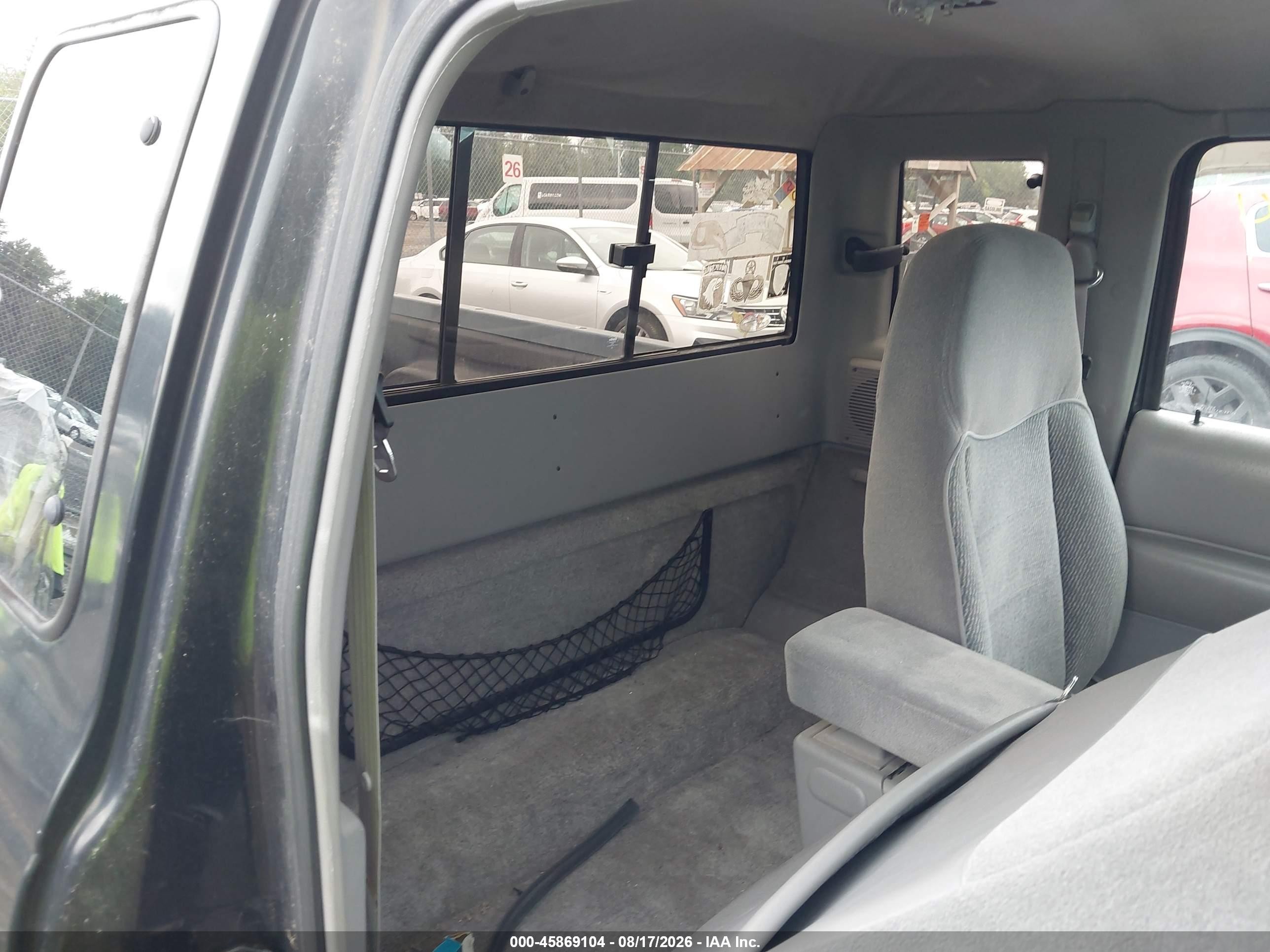 1996 Ford Ranger Super Cab Black vin: 1FTCR15X5TPA07665
