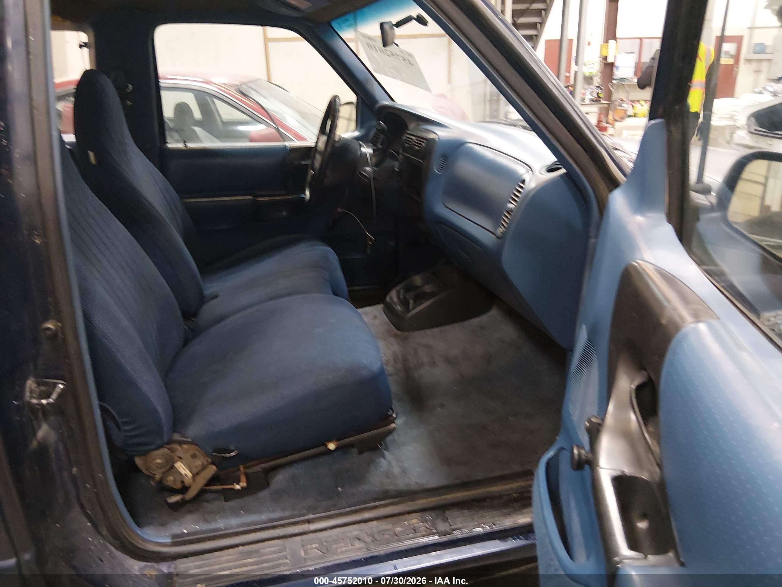 1995 Ford Ranger Super Cab Blue vin: 1FTCR15X6SPA31780