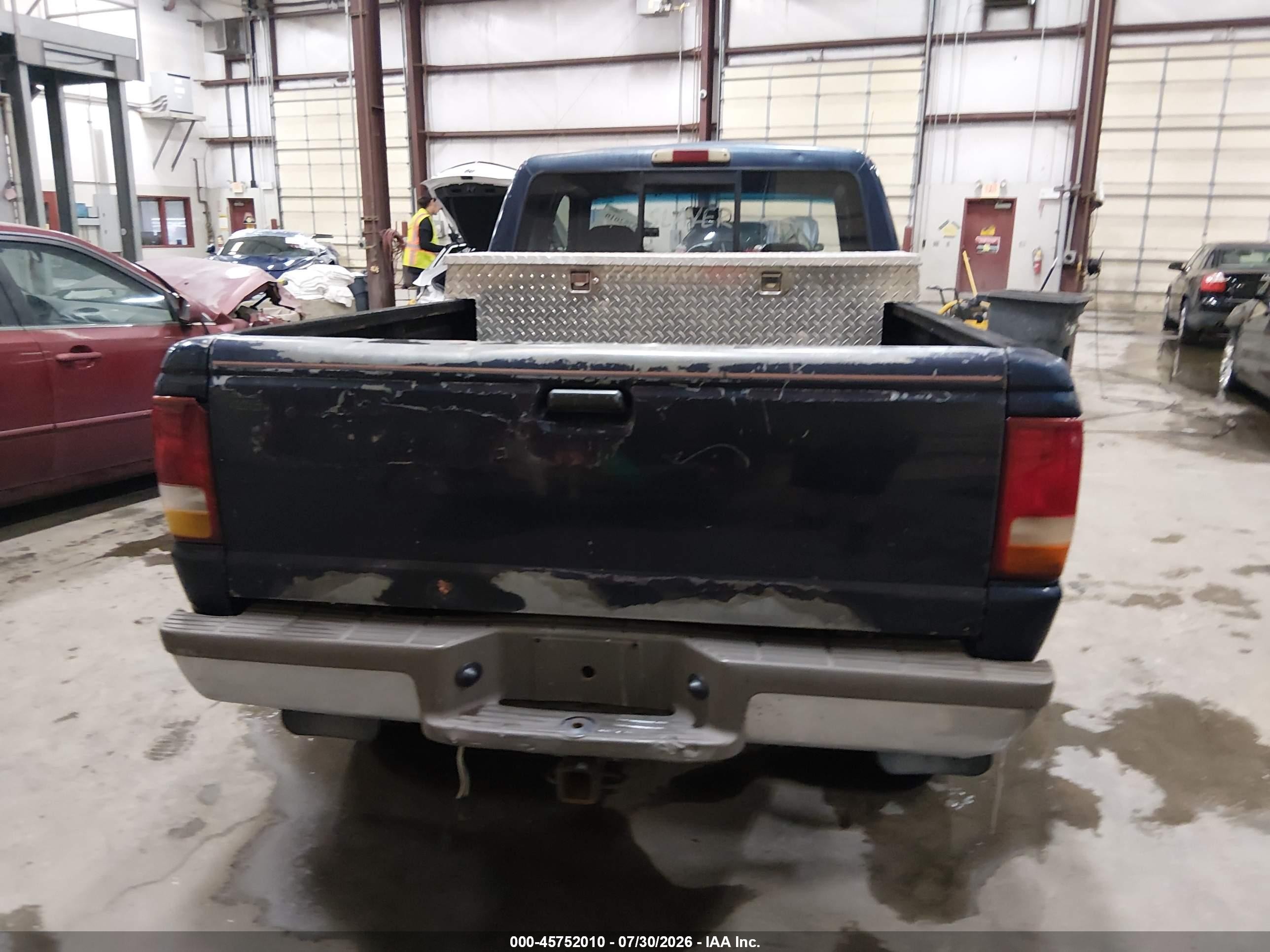 1995 Ford Ranger Super Cab Blue vin: 1FTCR15X6SPA31780