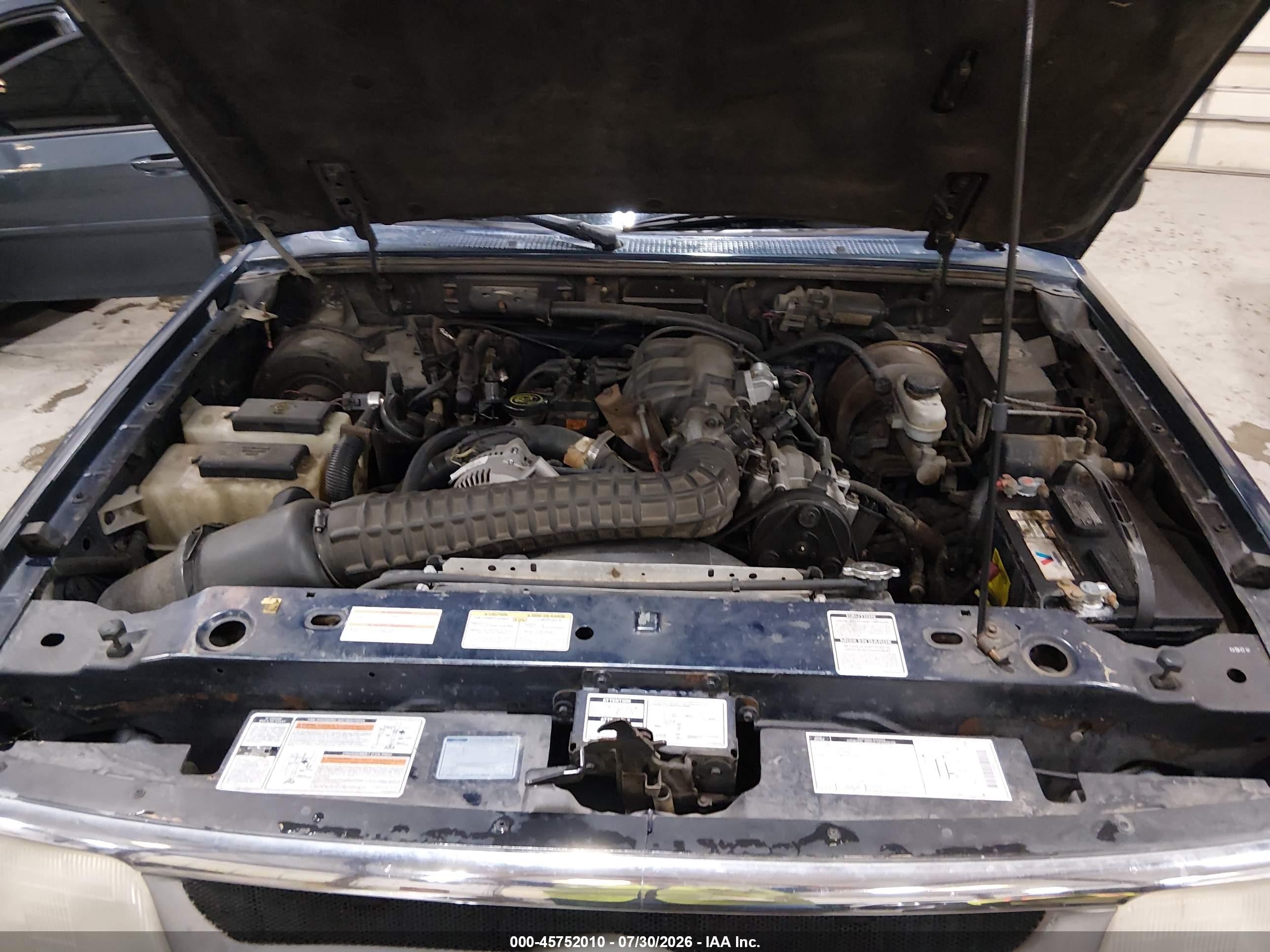 1995 Ford Ranger Super Cab Blue vin: 1FTCR15X6SPA31780