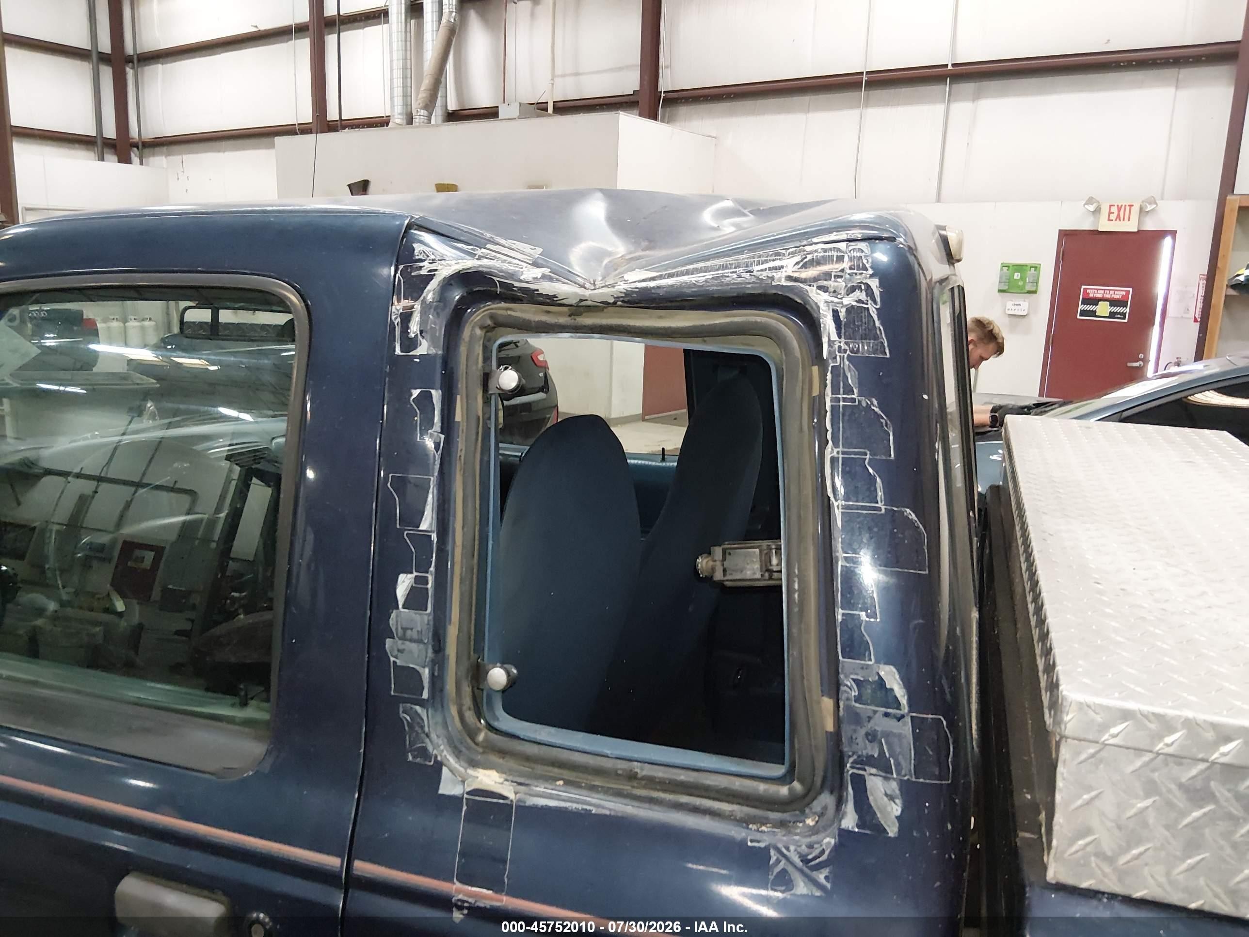 1995 Ford Ranger Super Cab Blue vin: 1FTCR15X6SPA31780